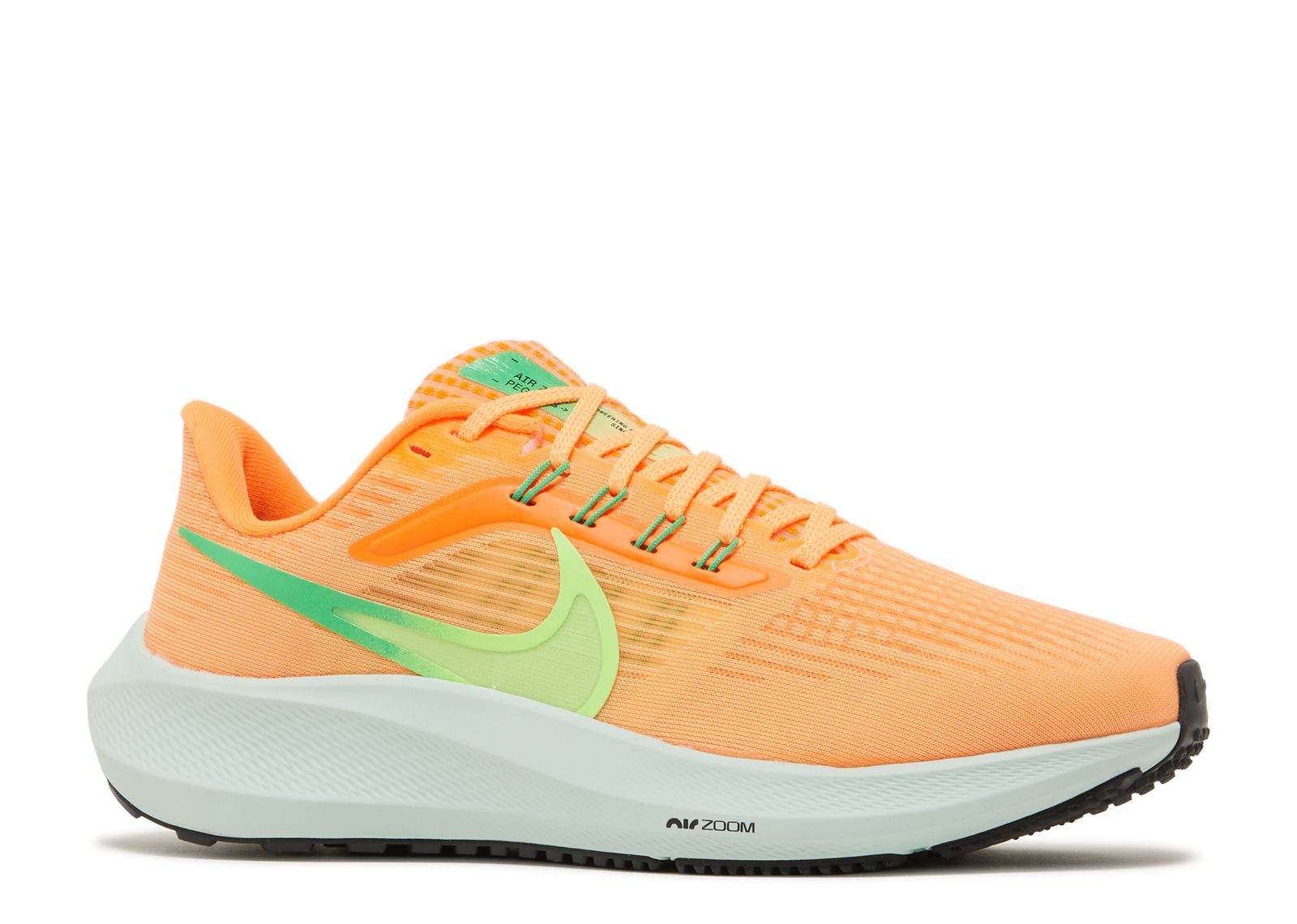 Women's Nike Air Zoom Pegasus 39 Orange/Peach-Green DH4072-800 store Size 8