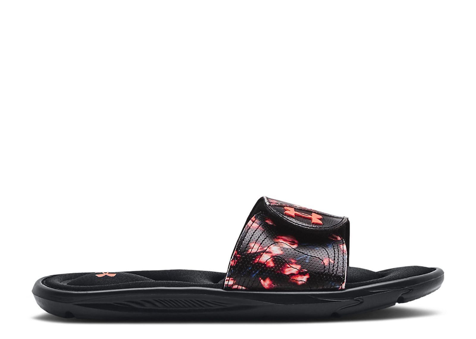 Wmns Ignite 6 Graphic Strap Slide 'Black Afterglow'