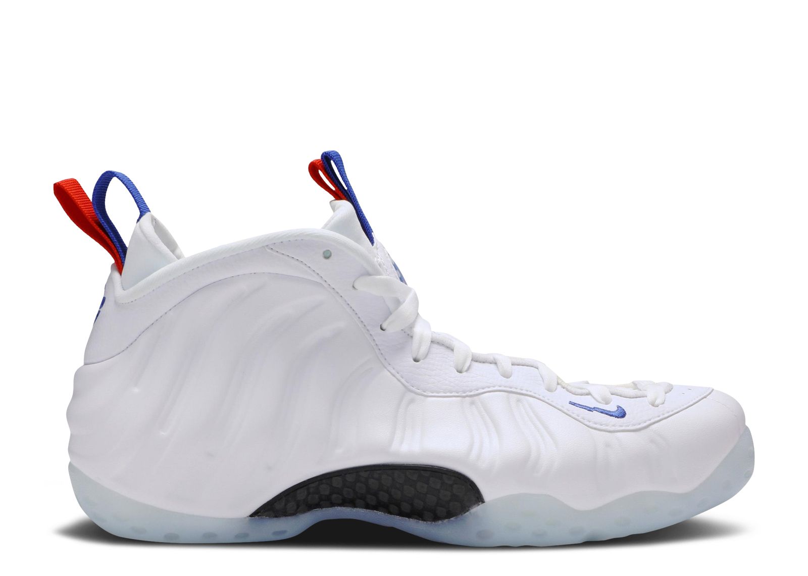 Red white cheap and blue foamposites