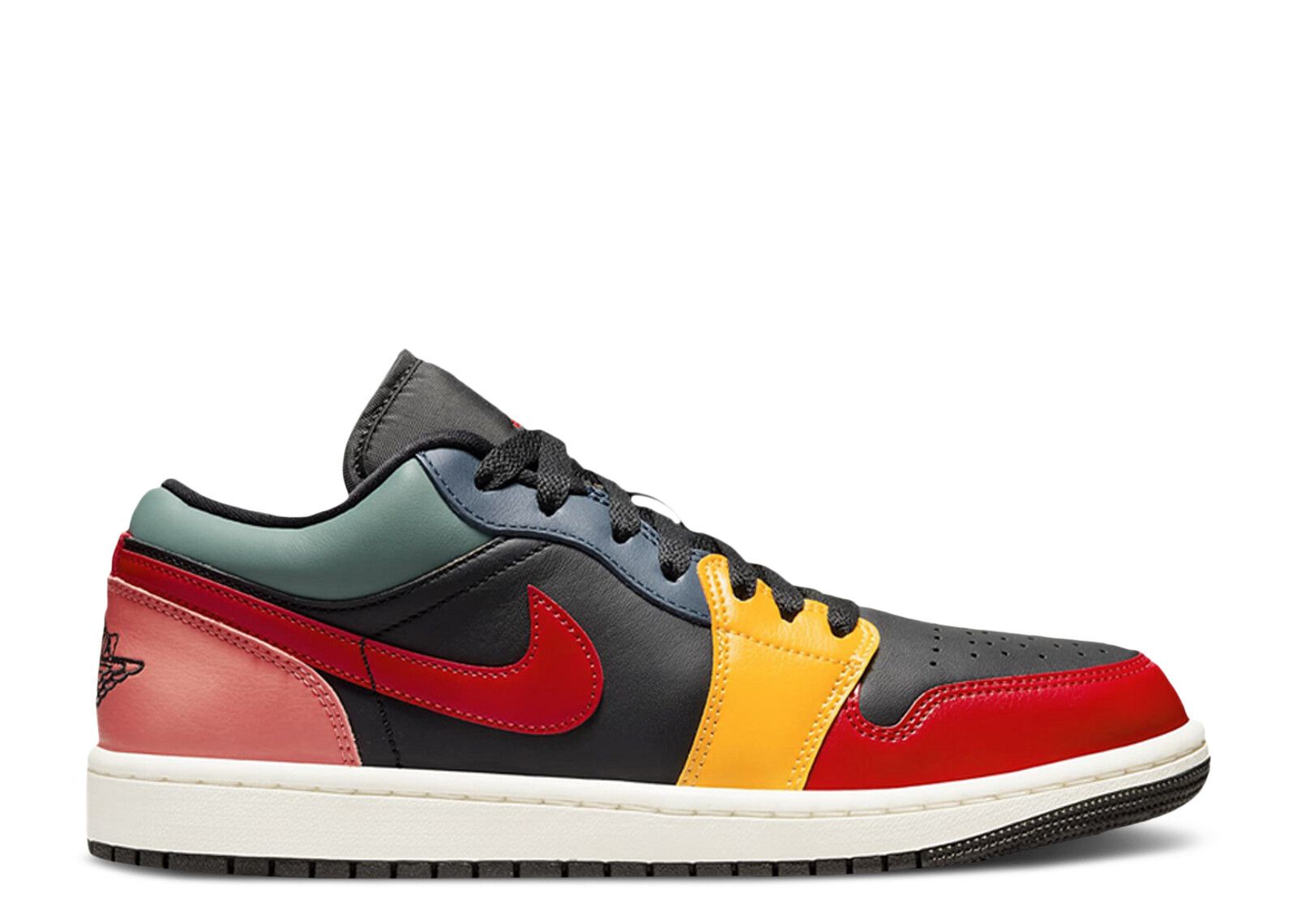 Wmns Jordan 1 Low SE 'Black Multi-Color' Sample