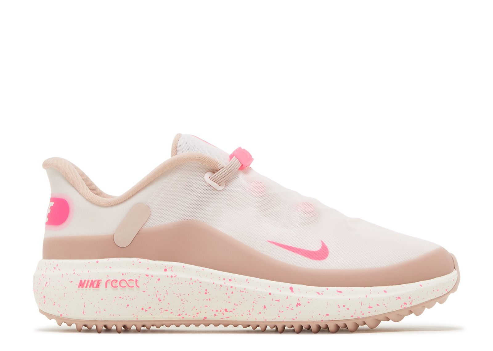 Nike react light pink best sale