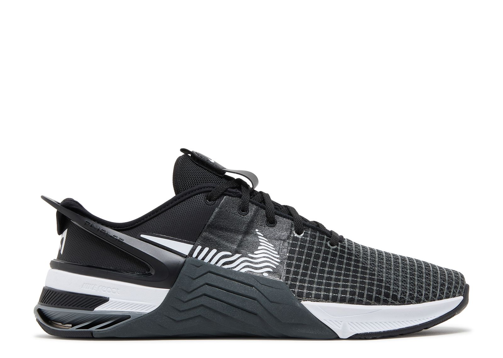 Metcon FlyEase 'Black Dark Smoke Grey' Nike DO9388 001