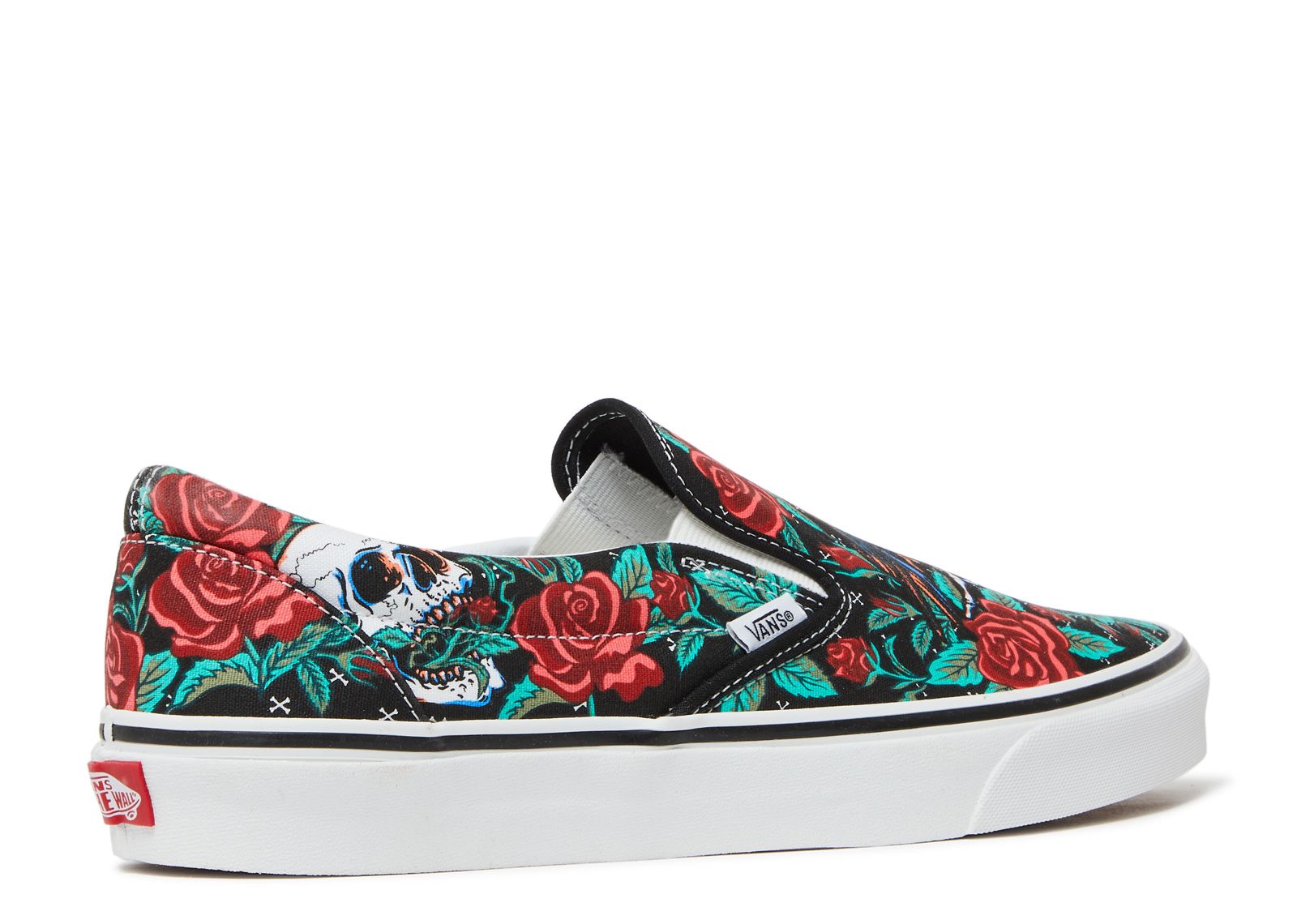 vans slip on with roses