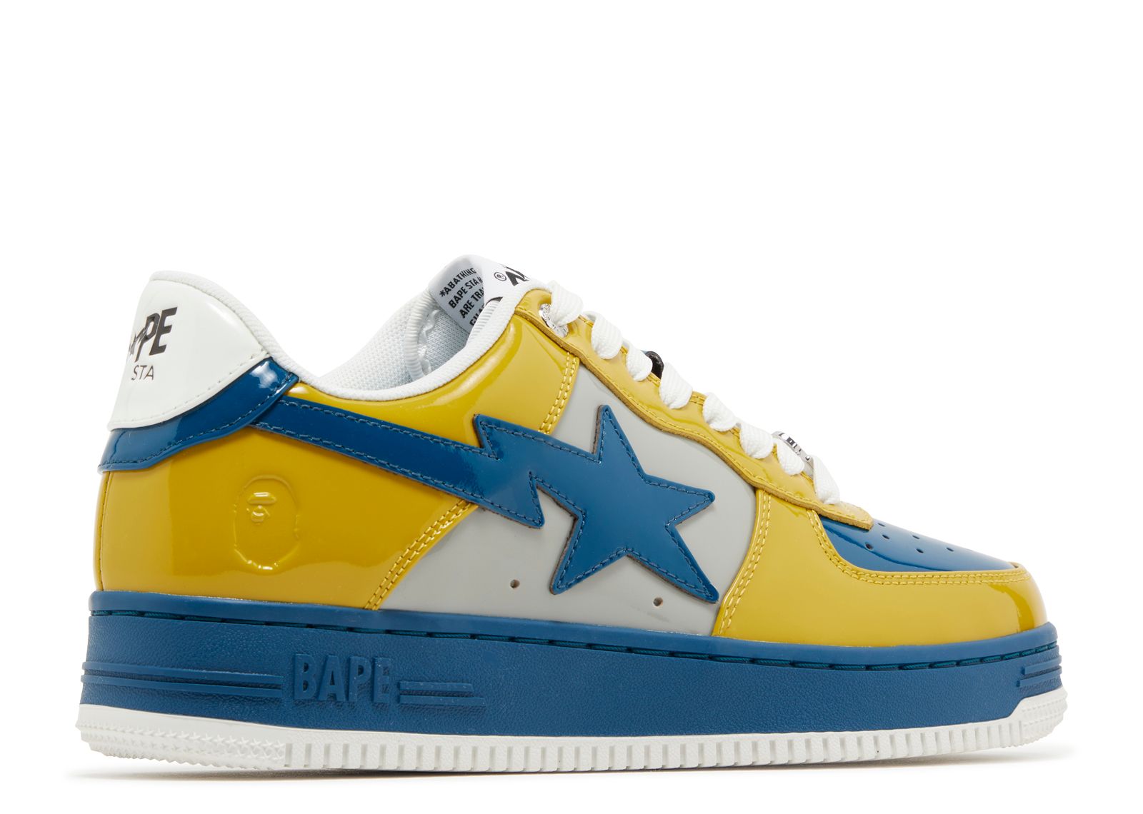 Bapesta #2 'Yellow' - BAPE - 1I80191006 GYXYE - yellow/blue