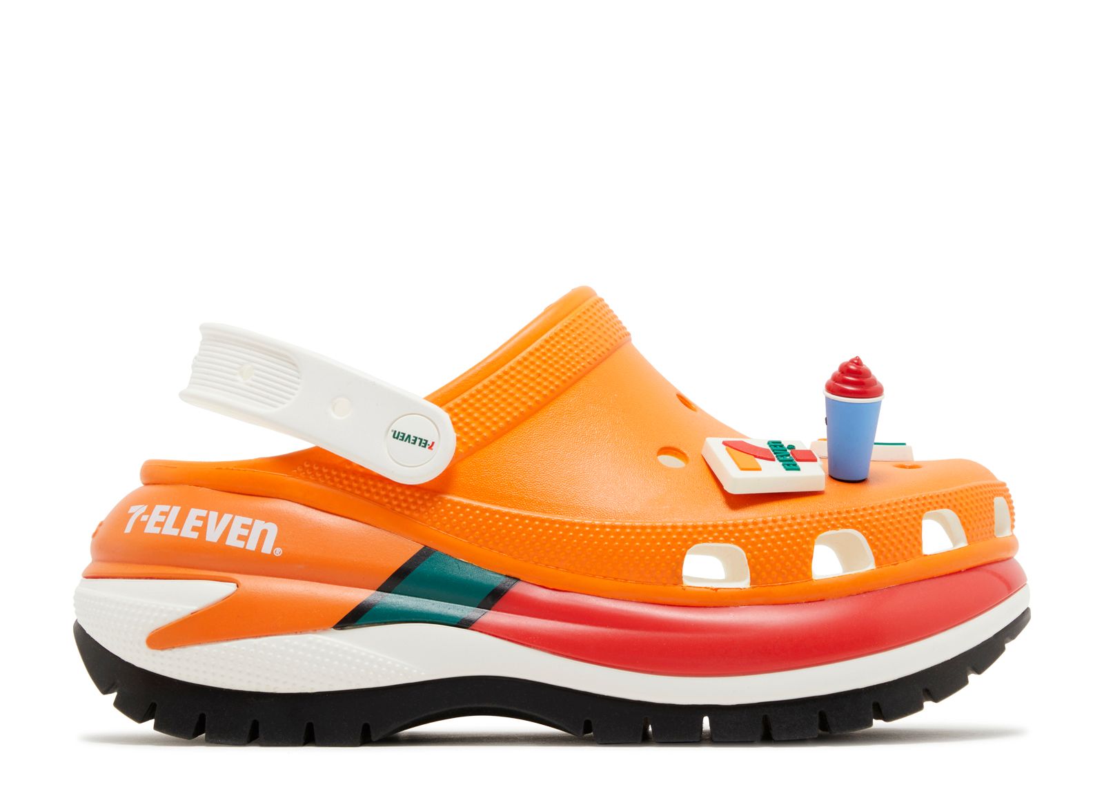7 Eleven X Mega Crush Clog 'Orange' - Crocs - 208273 810 - orange