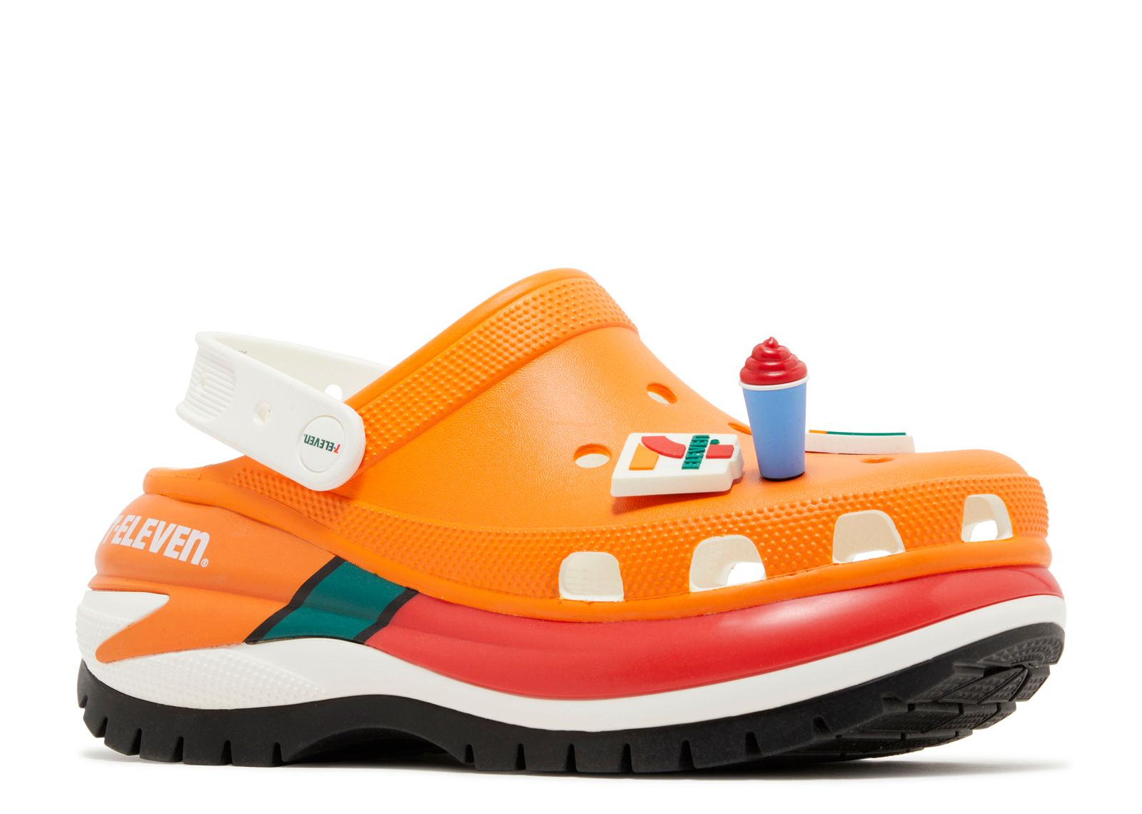 7 Eleven X Mega Crush Clog 'Orange' - Crocs - 208273 810 - orange