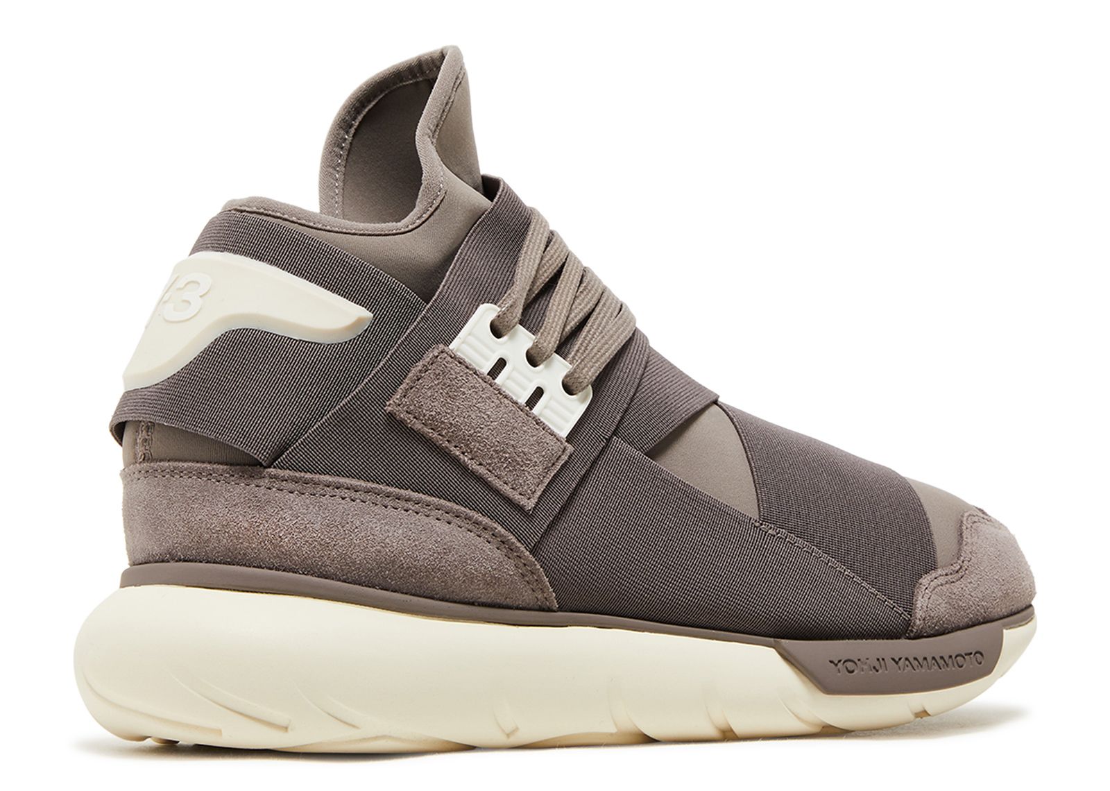 Y-3 Qasa High Gray Sneakers Y-3 Qasa High Vista Grey/ Vista Grey/ Vista Grey | Footshop main image 2