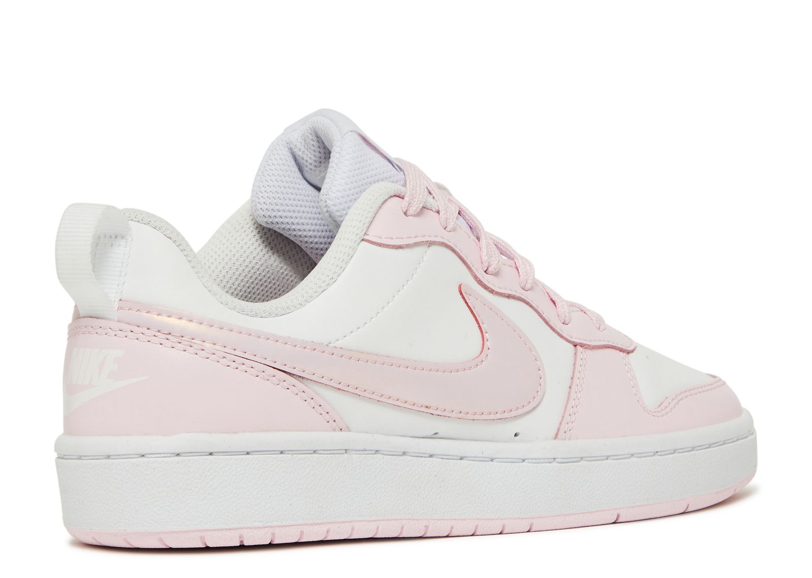 Nike Court Borough Low 2 SE (GS) Big Kids' Shoes 6Y White/Pink  Foam/Women's 7.5