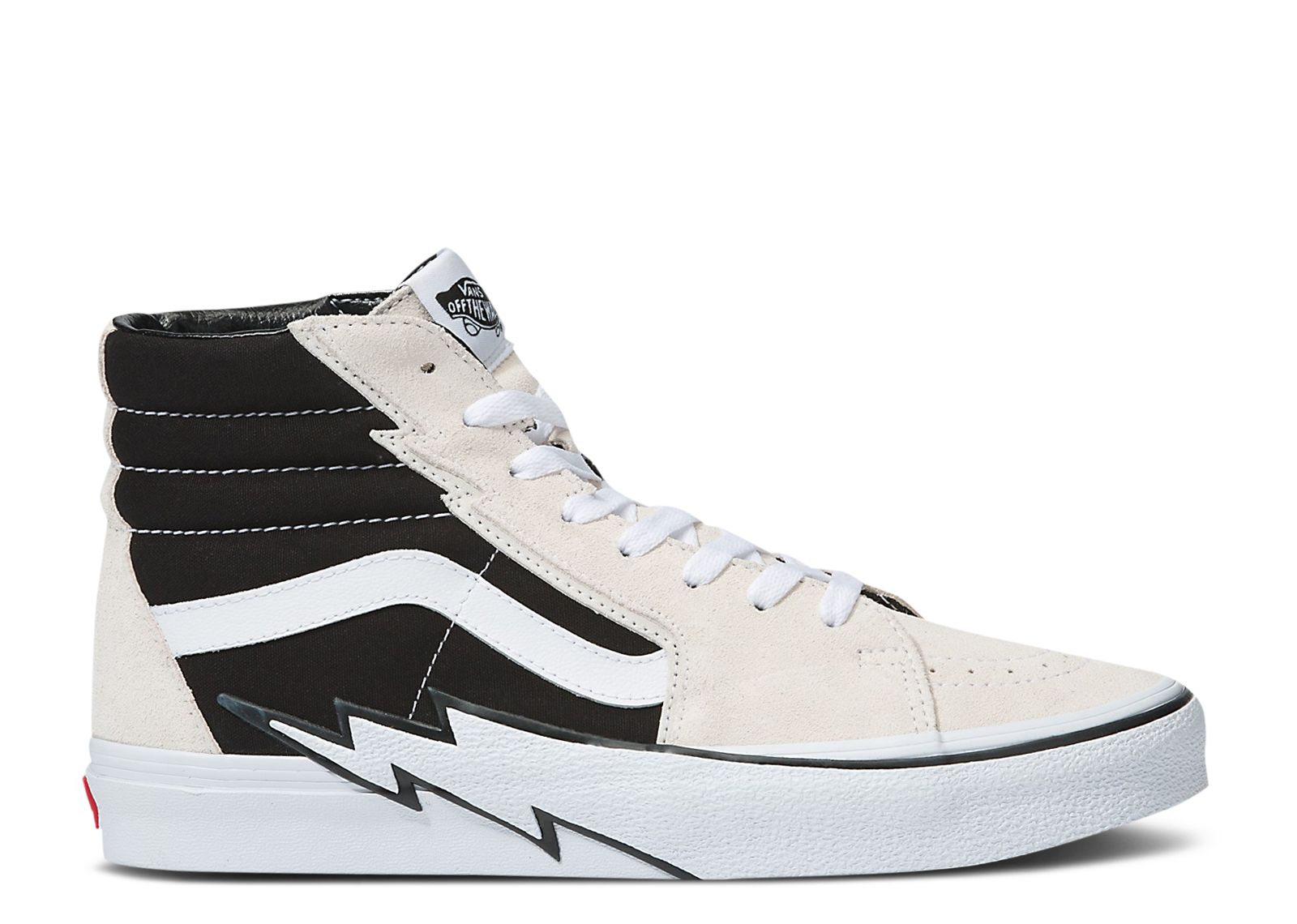 Sk8-Hi 'Bolt - Antique White Black'