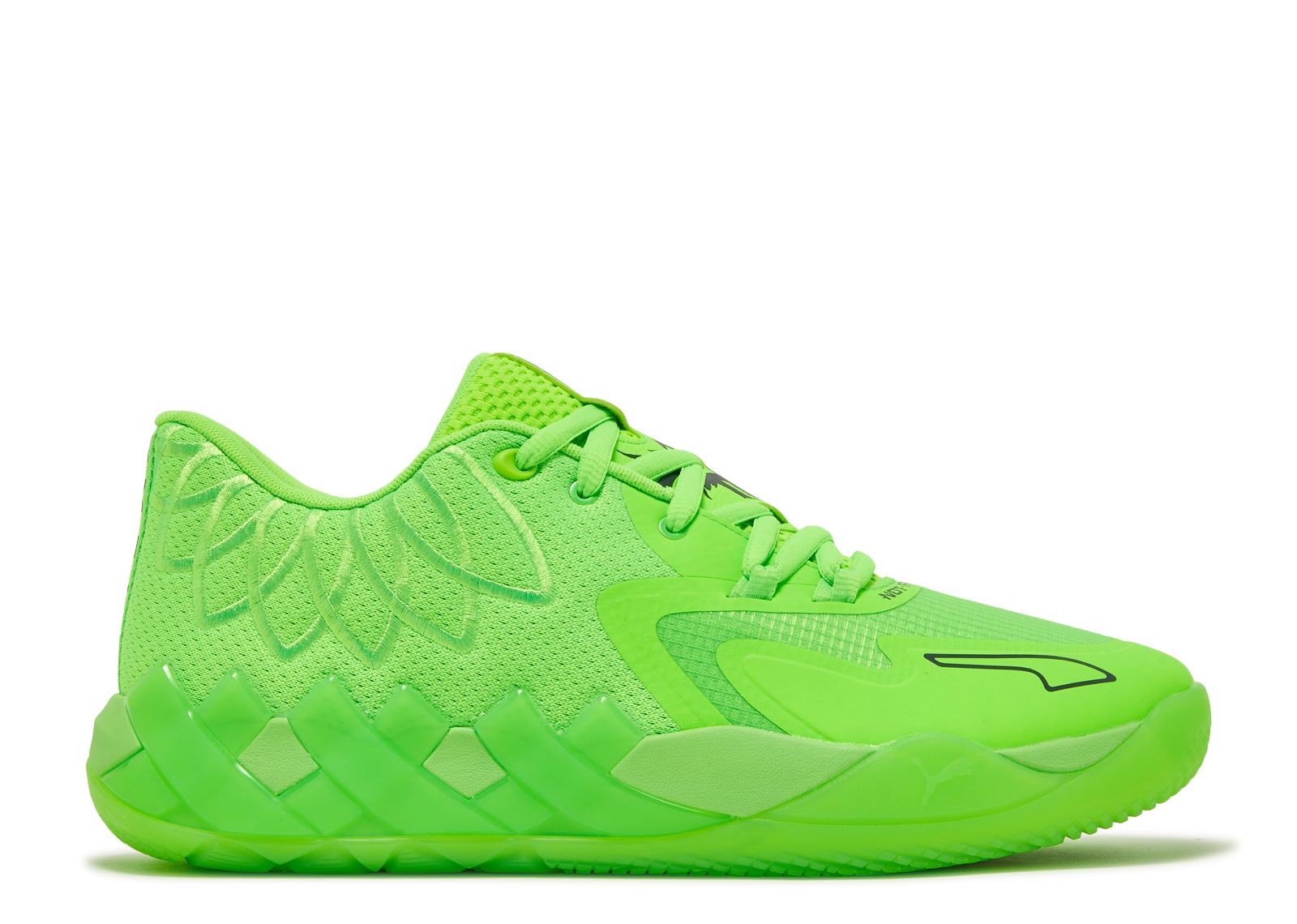 Puma MB.01 Rick and Morty Basketball Shoes Mens Size 9 Neon Green Pink Purple‎ Puma LaMelo Melo 2 Ball MB.02 Rick and Morty 377411-02  main image 3