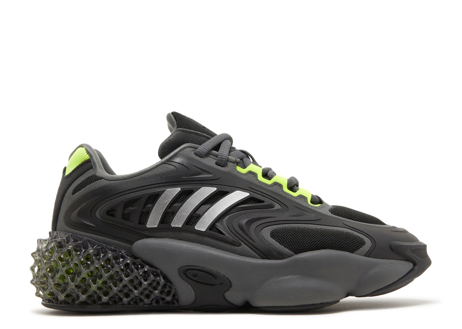 4D Krazed 'Black Solar Yellow' - Adidas - GX9595 - core black