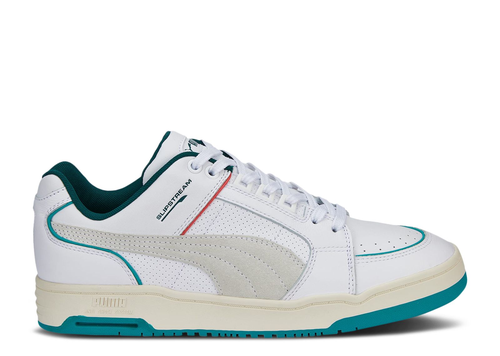 Slipstream Lo Retro 'White Deep Aqua'