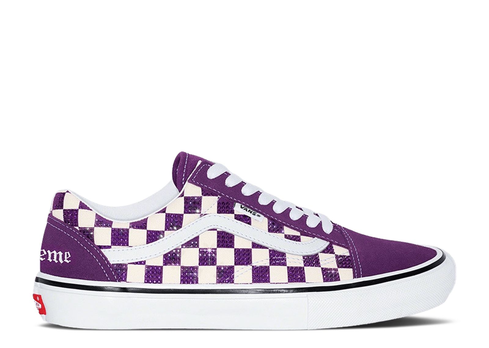 Supreme x Swarovski x Skate Old Skool 'Purple'