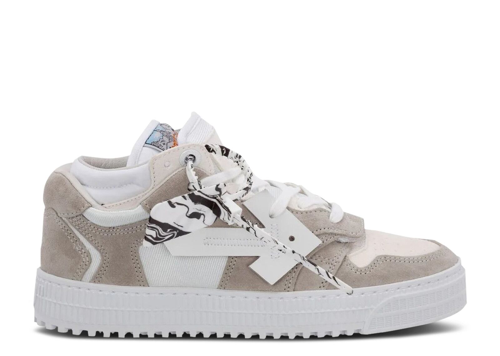 Grey Off White Floating Arrow Sneakers Off-White Wmns Off-Court
