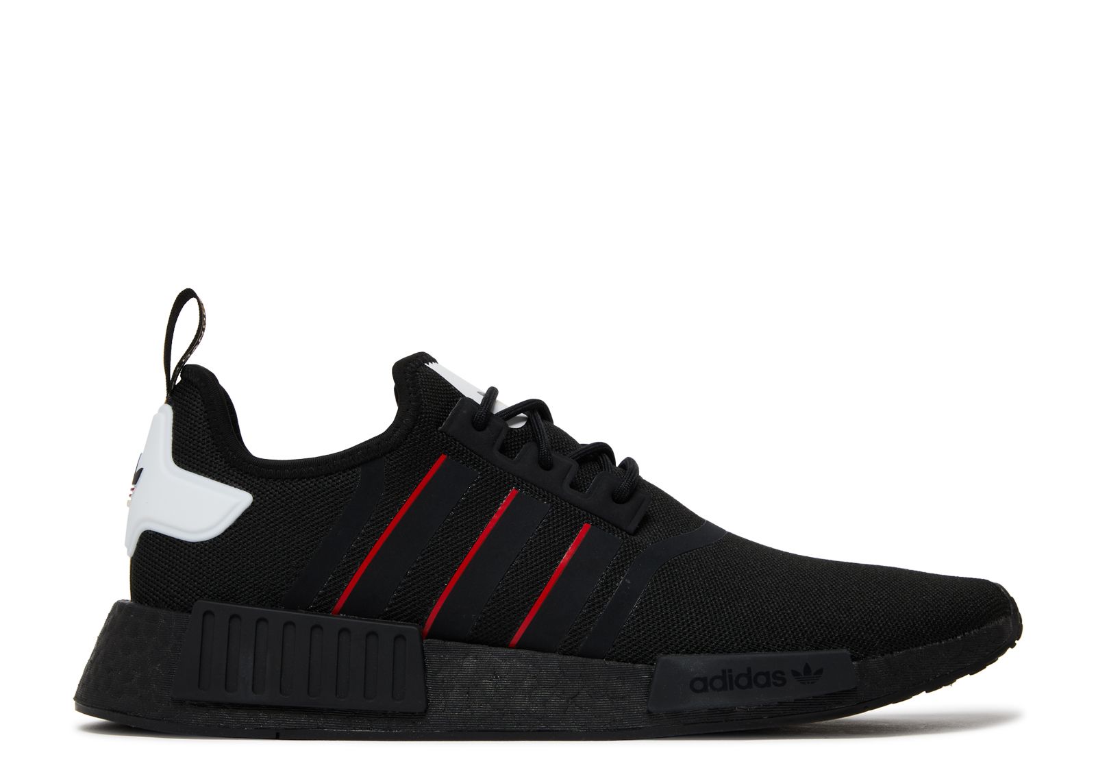 red and black nmd shoes