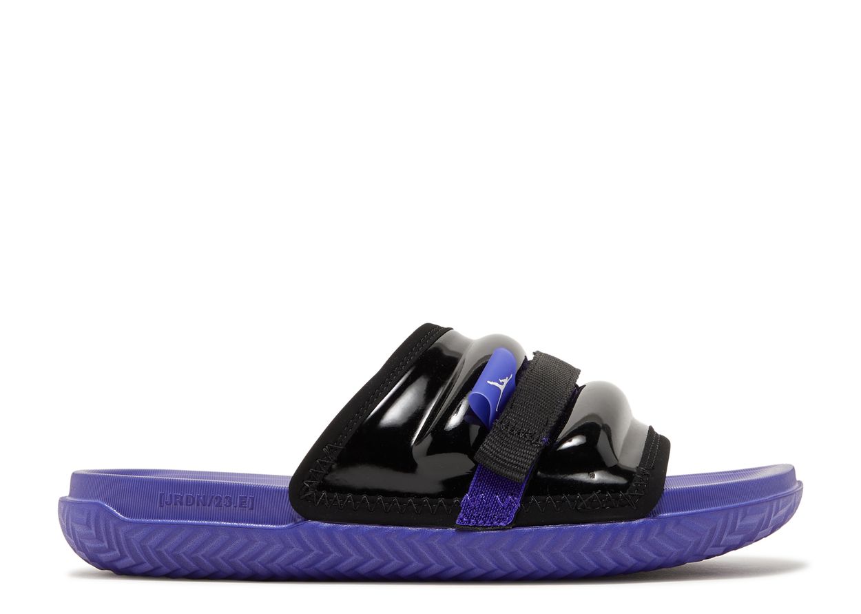 Jordan Super Play Slide 'Black Dark Concord'