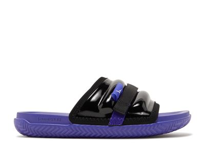 Jordan Super Play Slide 'Black Dark Concord'