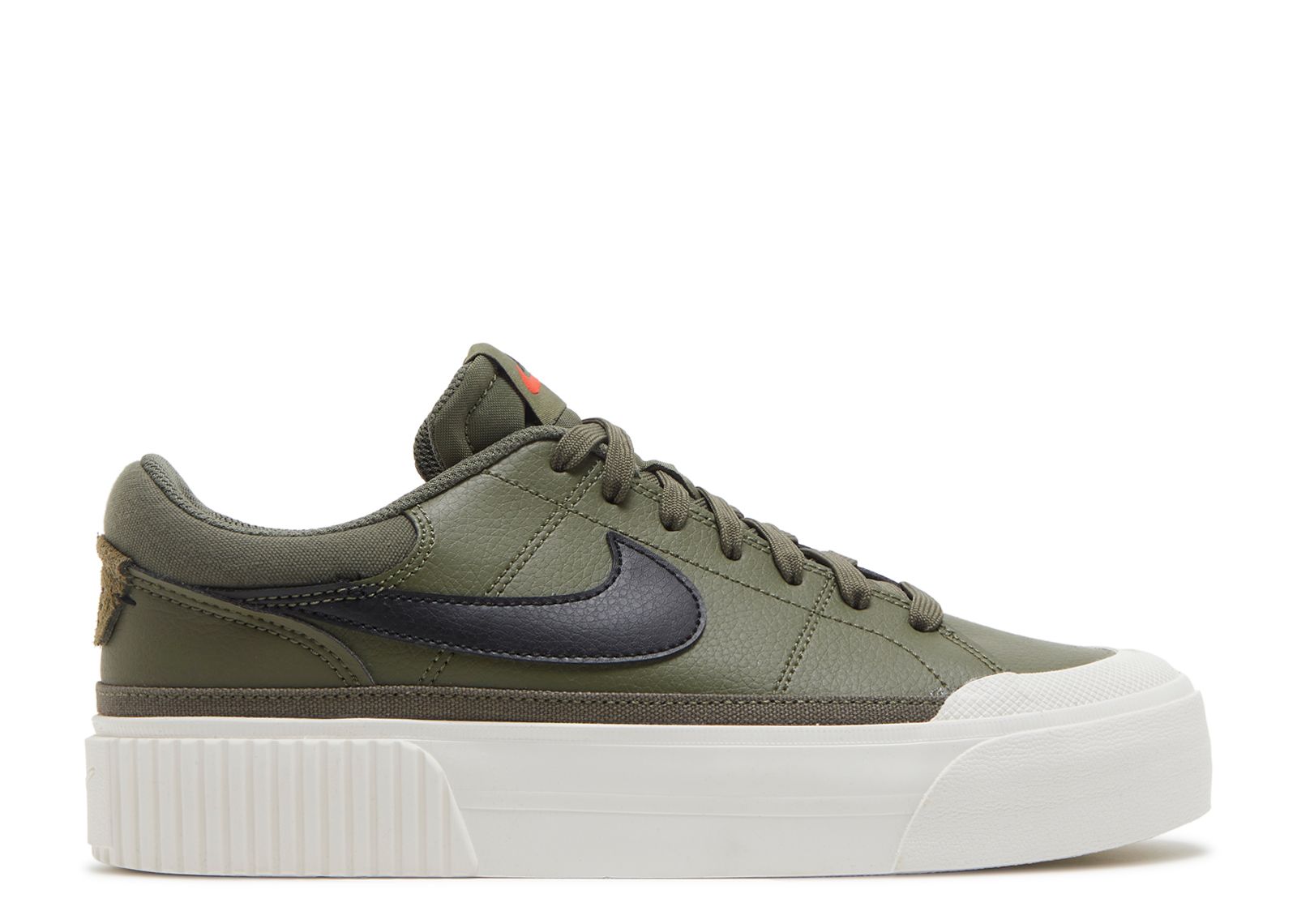 nike blazer low platform olive