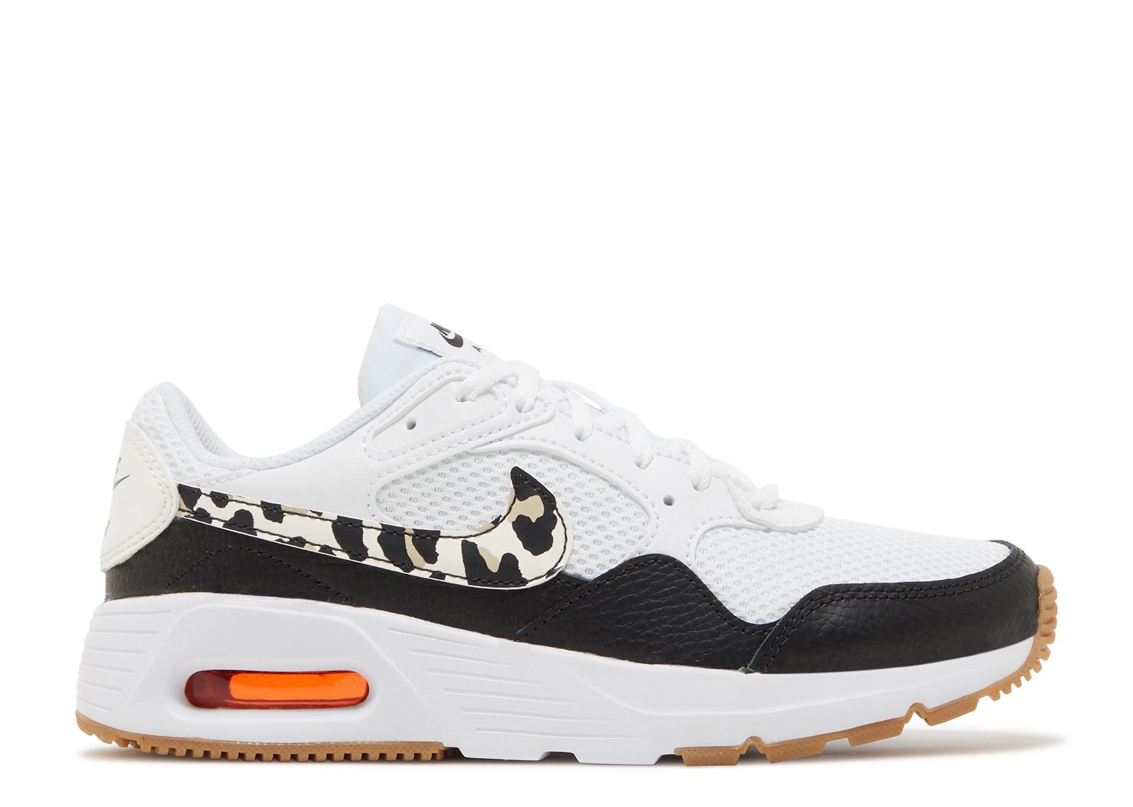 Wmns Air Max SC 'Leopard' - Nike - DZ5200 100 - white/team orange