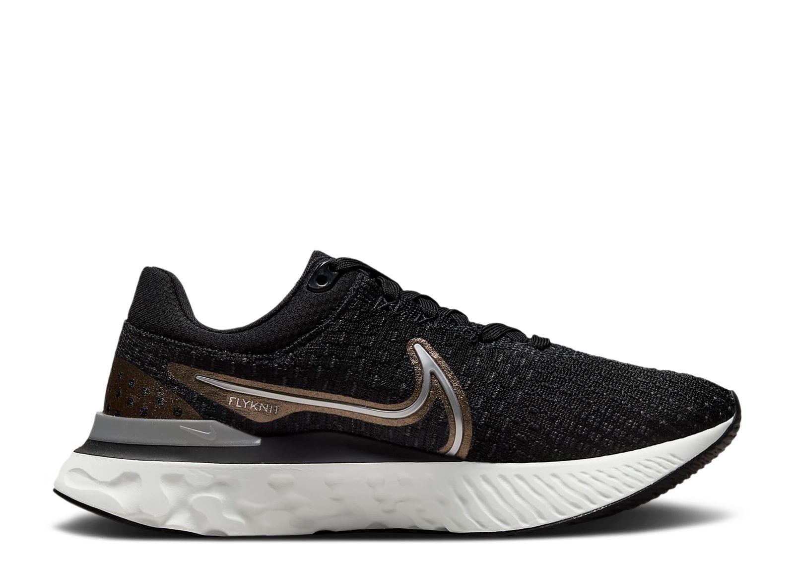 Wmns React Infinity Run Flyknit 3 'Black Metallic Copper' - Nike ...