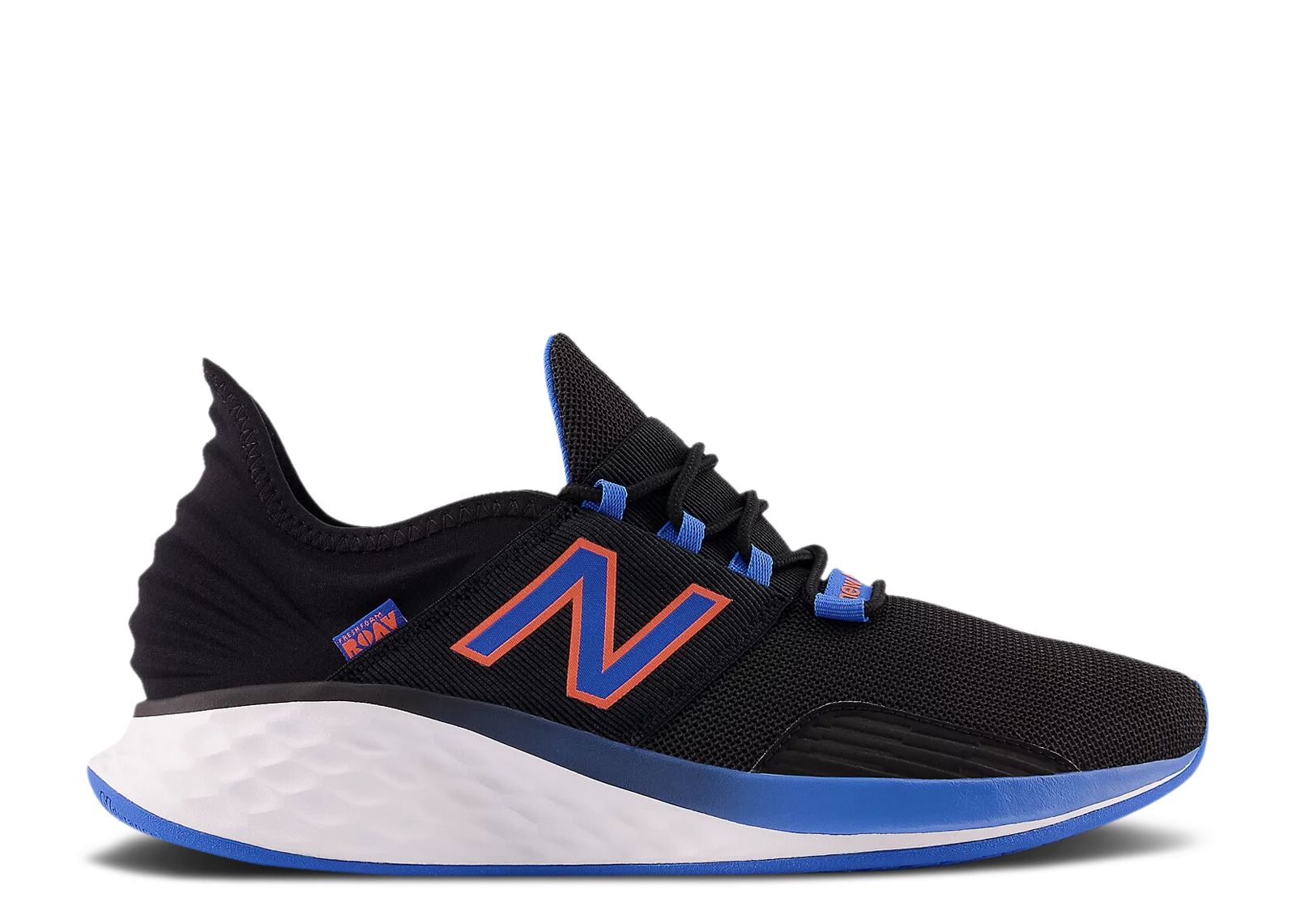 New Balance Fresh Foam Roav Black Serene Blue Orange