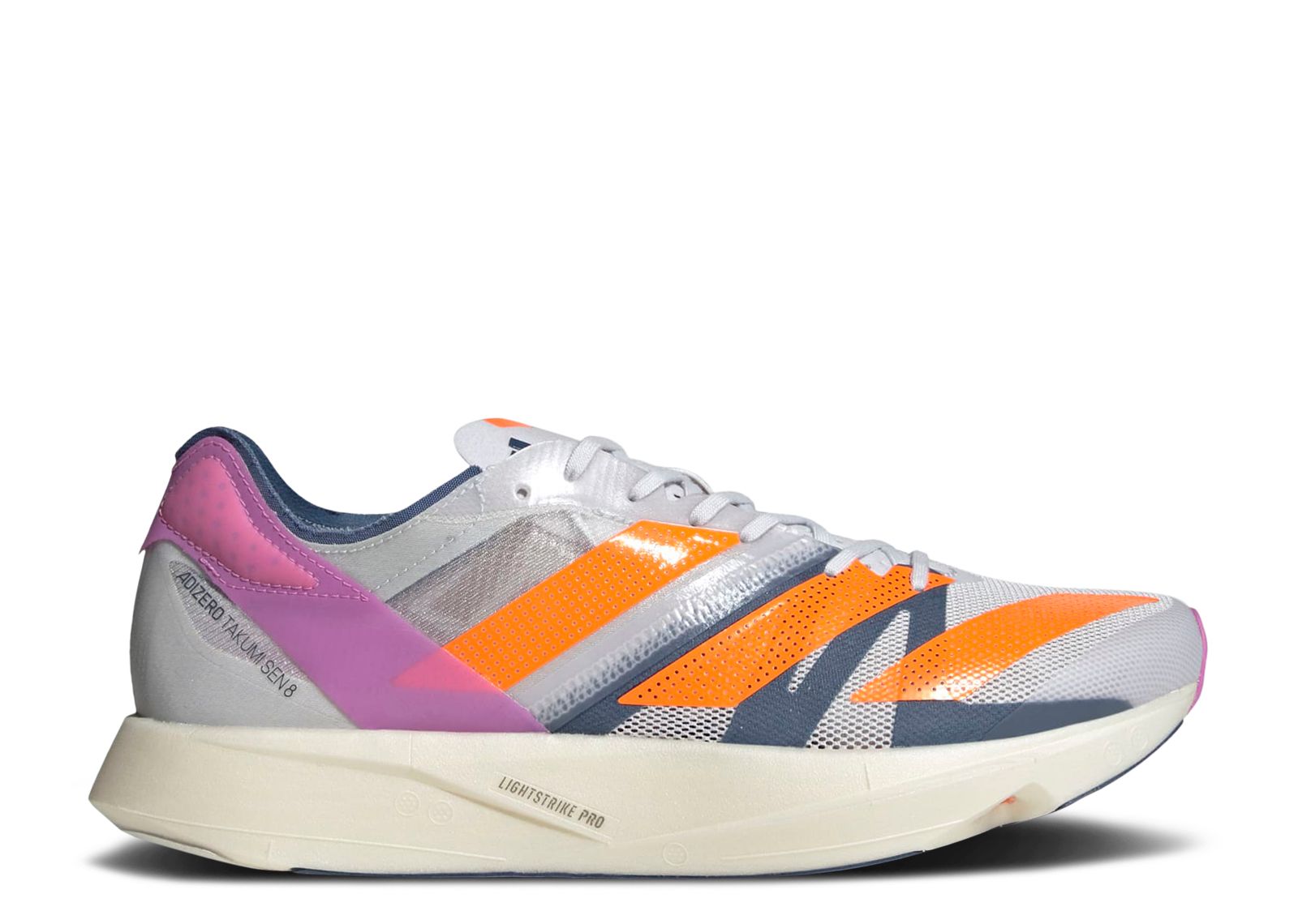Adizero Takumi Sen 8 'Dash Grey Solar Orange' - Adidas