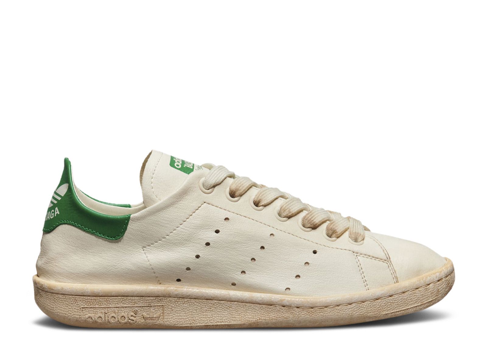 Balenciaga x Adidas Wmns Stan Smith 'Worn-Out Off White Green'