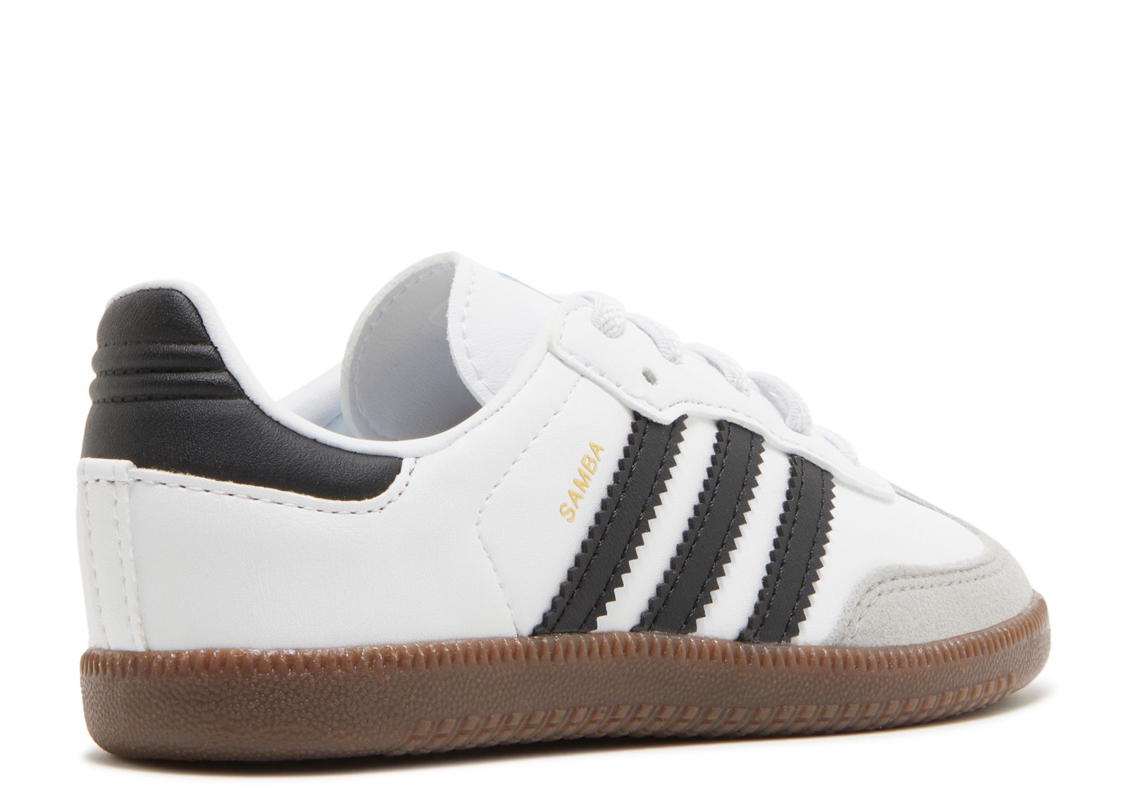 Adidas samba white black on sale gum