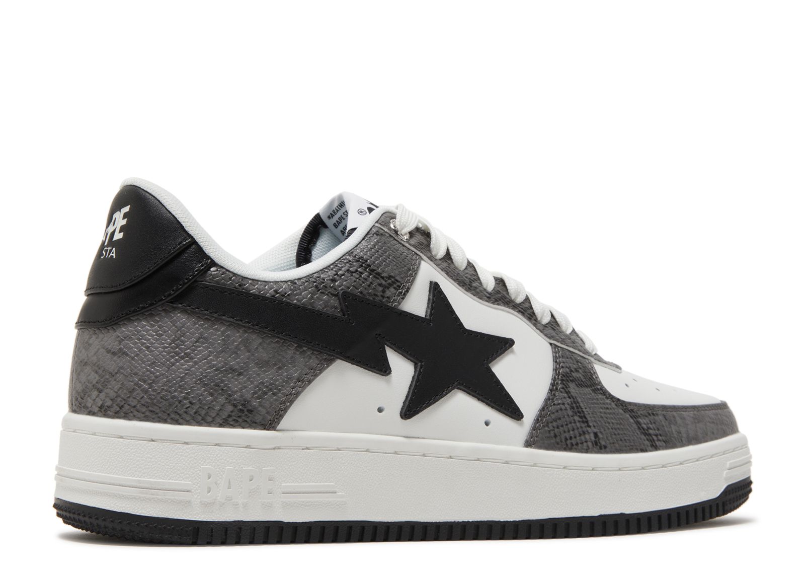 Bapesta 'Black Snakeskin' - BAPE - 1I80191009 BLK - black | Flight