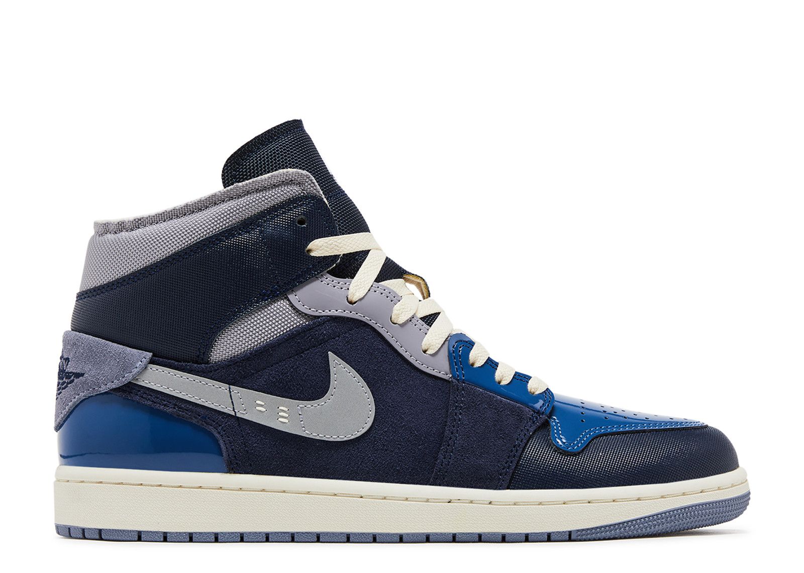 Nike Jordan 1 Mid SE Fearless Blue the Great Men\'s CU2805-100 NEW Men’s Size 12 BLUE THE GREAT X AIR JORDAN 1 MID  main image 3