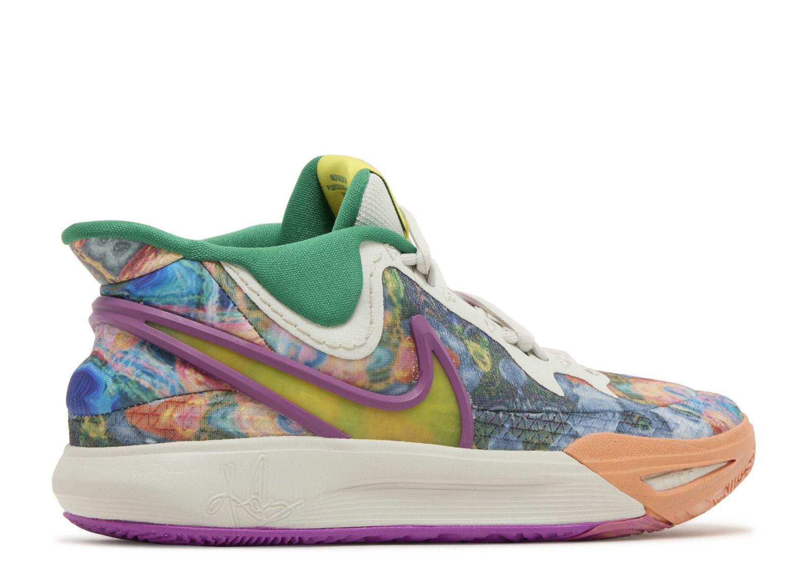 Kyrie 8 GO GS 'Circle Of Life' - Nike - DQ8076 011 - light bone