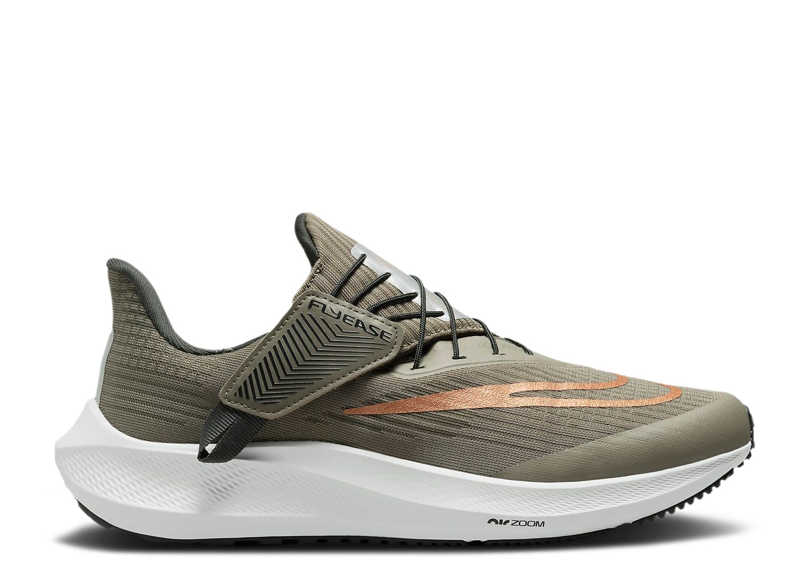 Wmns Air Zoom Pegasus 39 FlyEase 'Olive Grey Metallic Copper