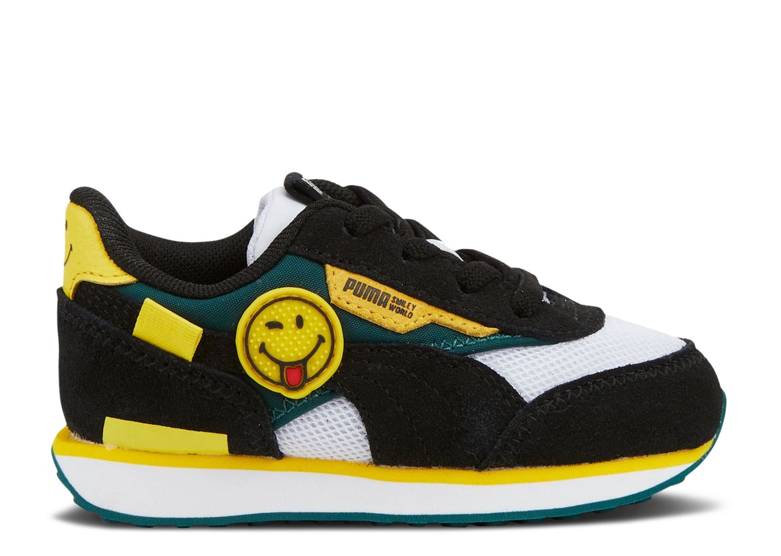 SmileyWorld x Future Rider Infant 'Black Vibrant Yellow'