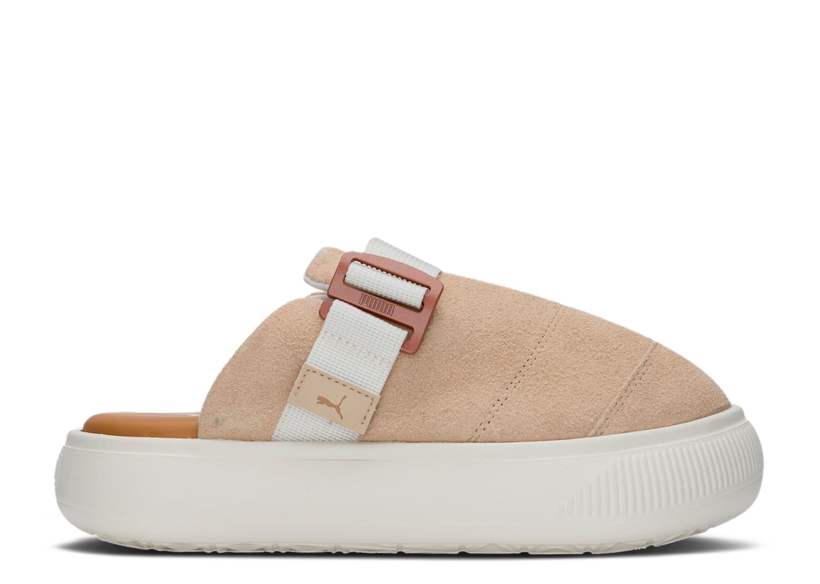 Wmns Suede Mayu Mule Light Sand Pristine Puma 386730 02