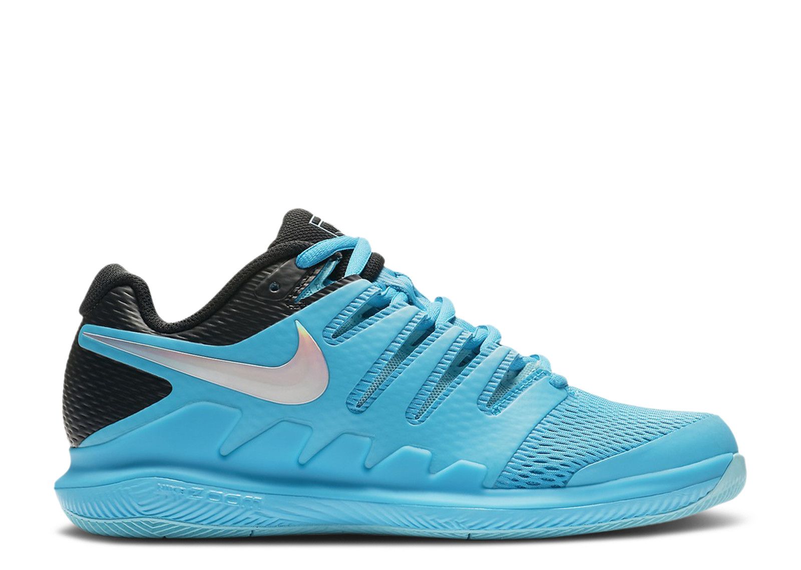 Nike Air Zoom Vapor X Knit Tennis Men\'s 9.5 Blue Crimson Sneakers AR0496-103 Nike Zoom Vapor X Knit HC Men main image 2