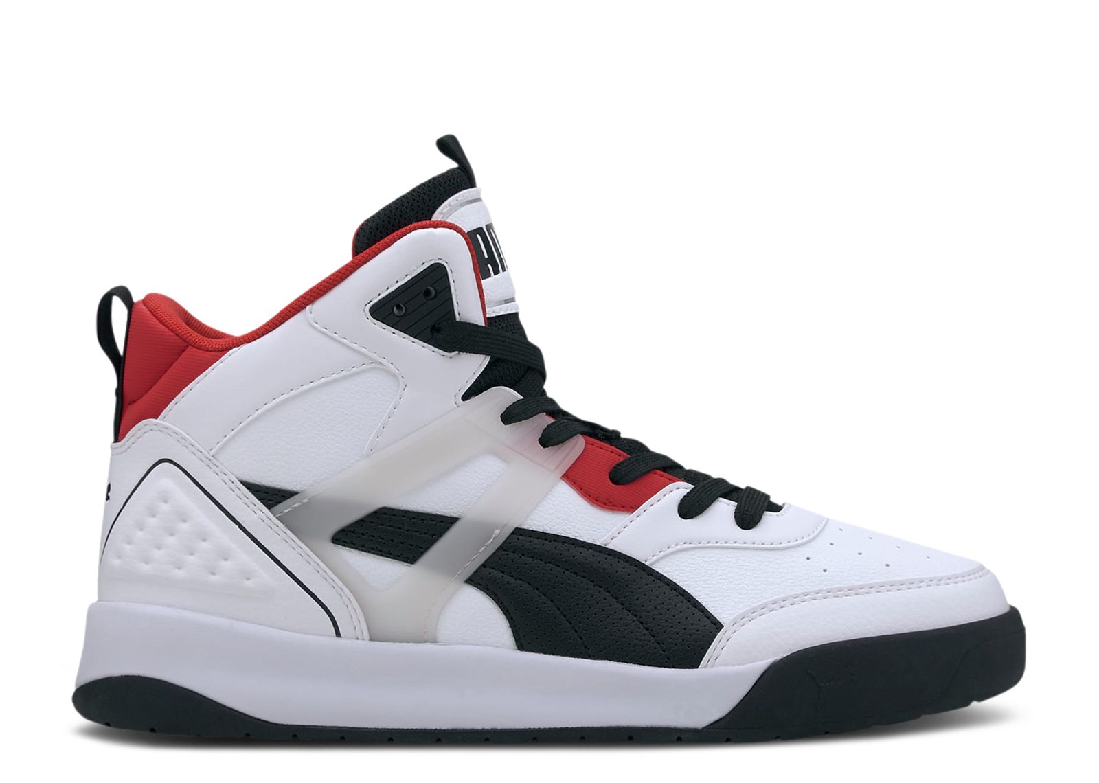 Backcourt Mid 'White Black Red'