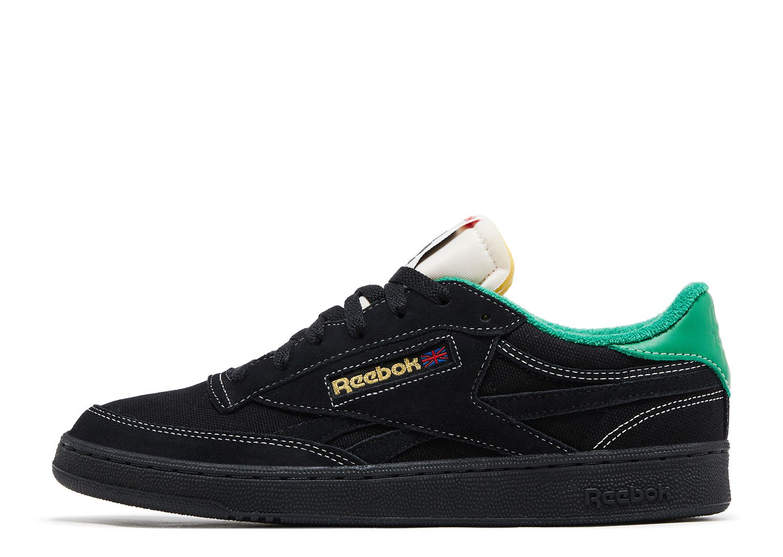 Mens Reebok Panelled Lace-up Sneakers Size: 6 REEBOK CLASSIC NYLON RUNNING SHOE GY7234 NAVY/WHITE MENS  main image 3