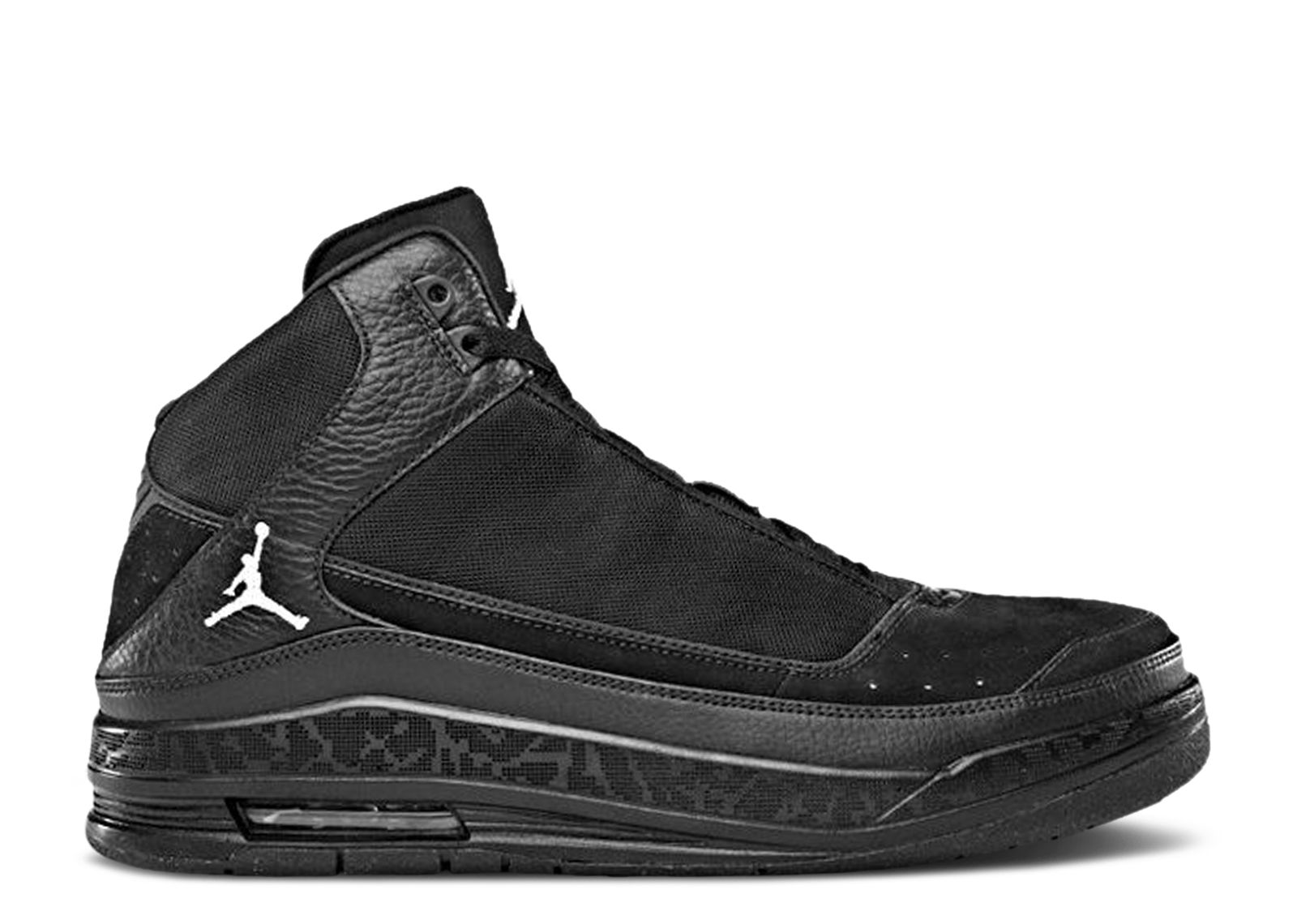 Jordan Jumpman H Series Black Metallic Silver Air Jordan 428834 002 black metallic silver Flight Club