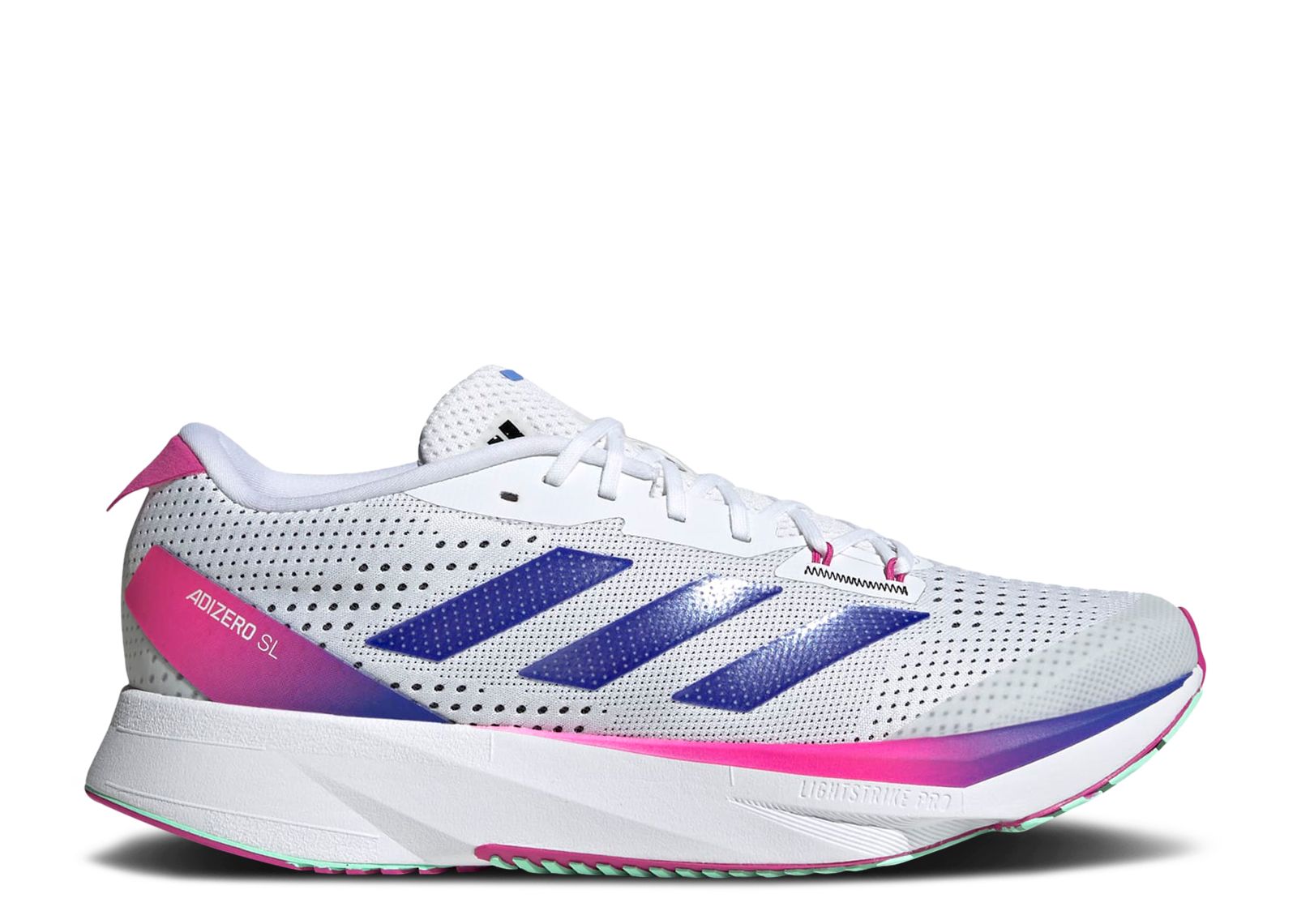 Adizero SL 'White Lucid Blue Fuchsia' - Adidas - GV9095