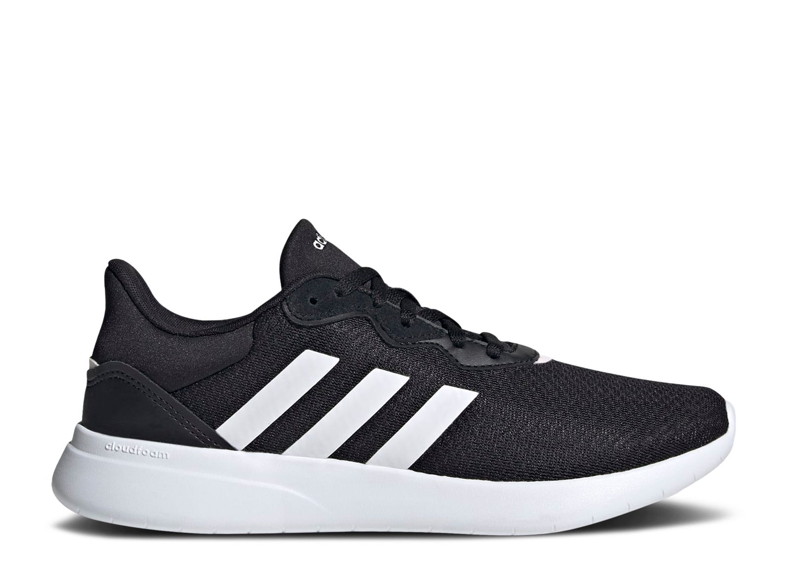 Adidas women's cloudfoam qt racer shoes  core black/white best sale