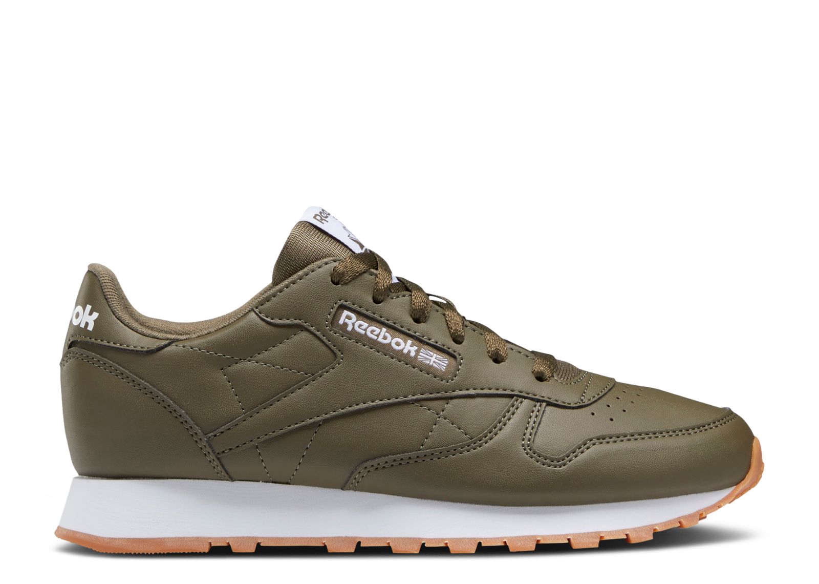 Classic Leather Big Kid 'Army Green'