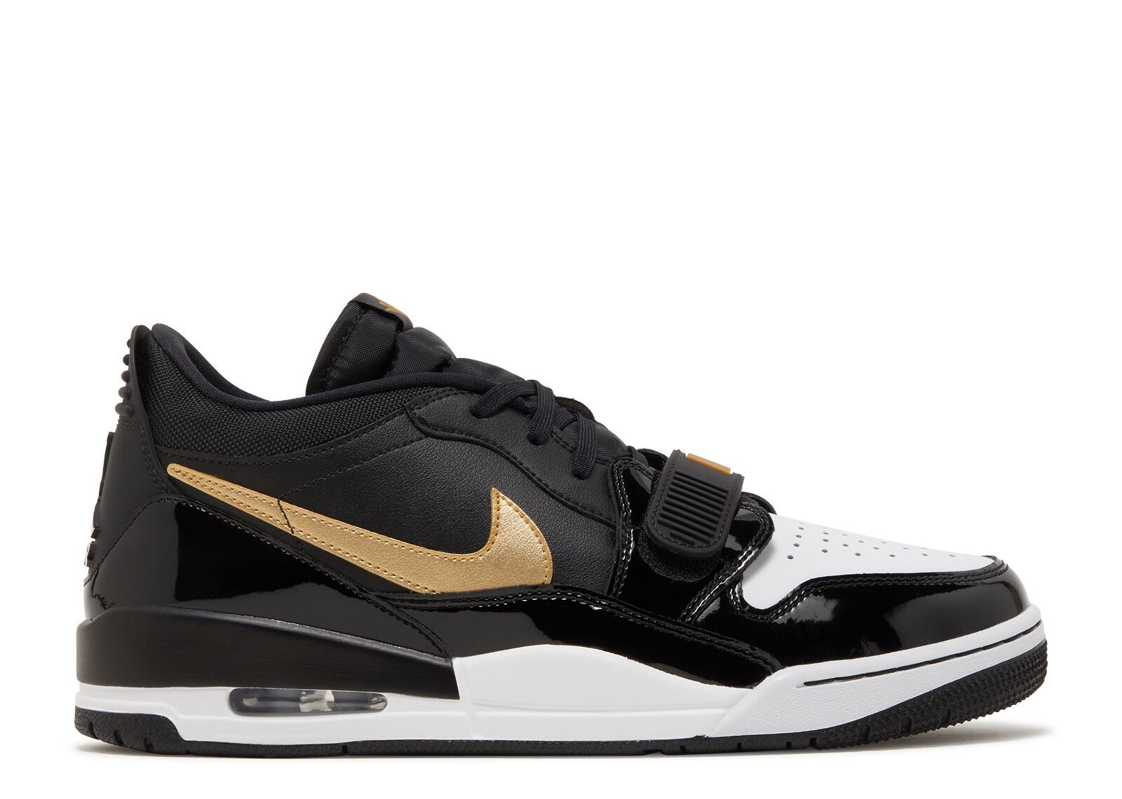 Jordan Legacy 312 Low 'Black Metallic Gold'