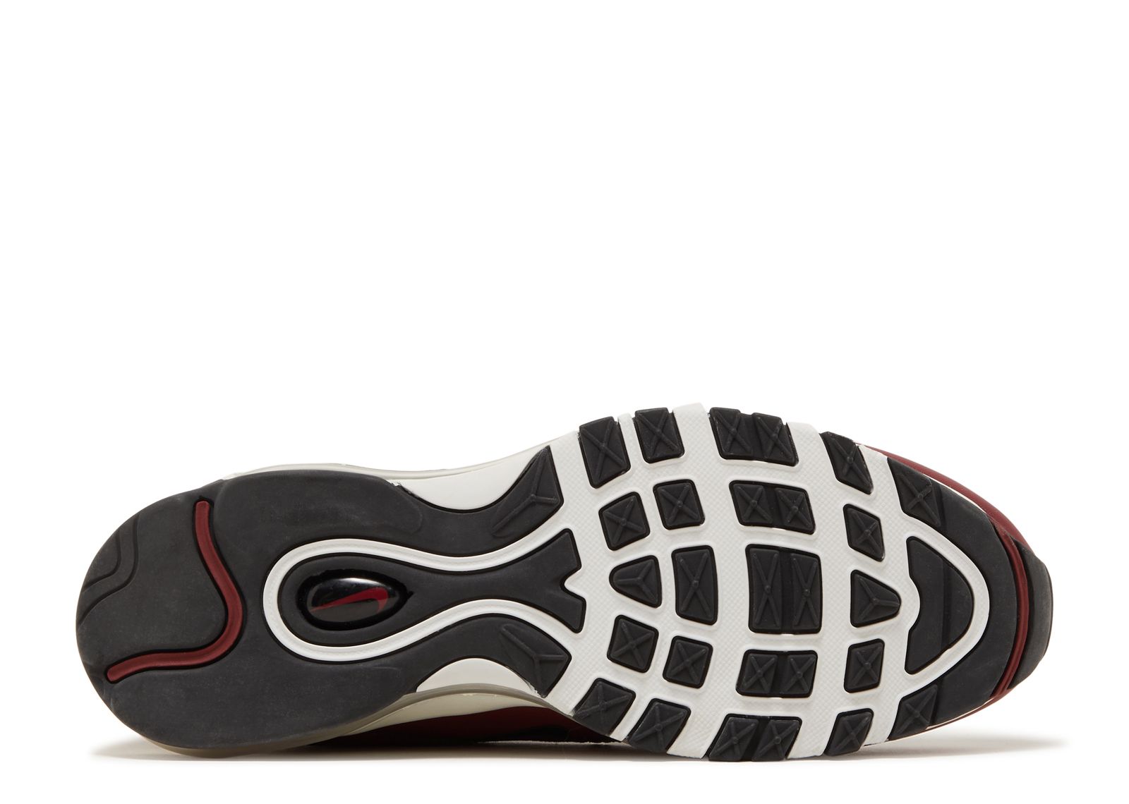 black gray red air max 97