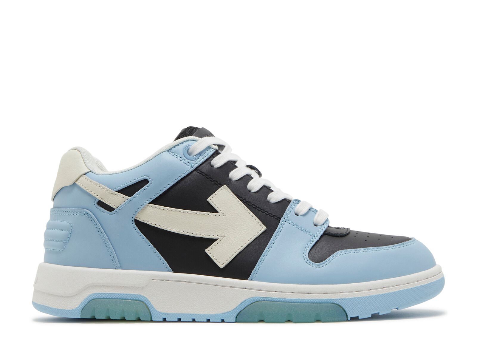 Off-White Charcoal and Sky Blue Sneakers Silver/Blue Be Right Back in BLUE for Men | Off-White™ main image 2