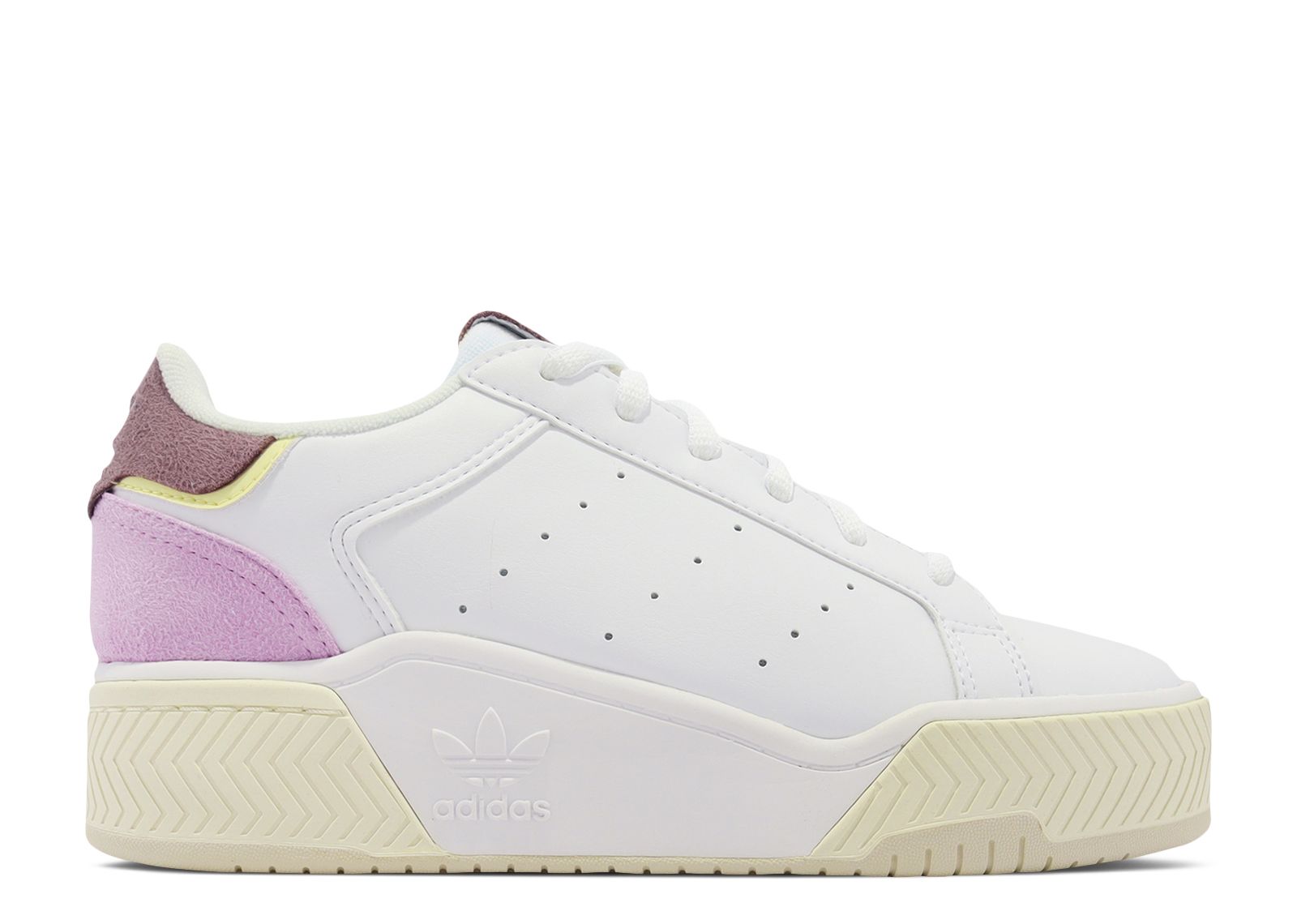 Wmns Court Tourino Bold 'White Bliss Lilac' - Adidas - GX1850 - cloud  white/bliss lilac/wonder oxigen | Flight Club
