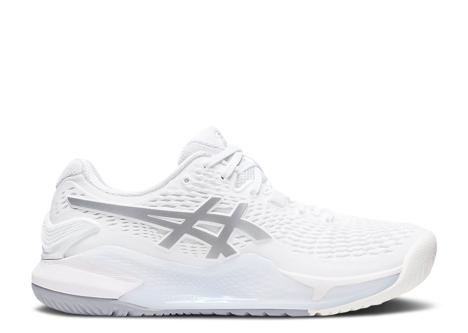 Wmns Gel Resolution 9 'White Pure Silver'