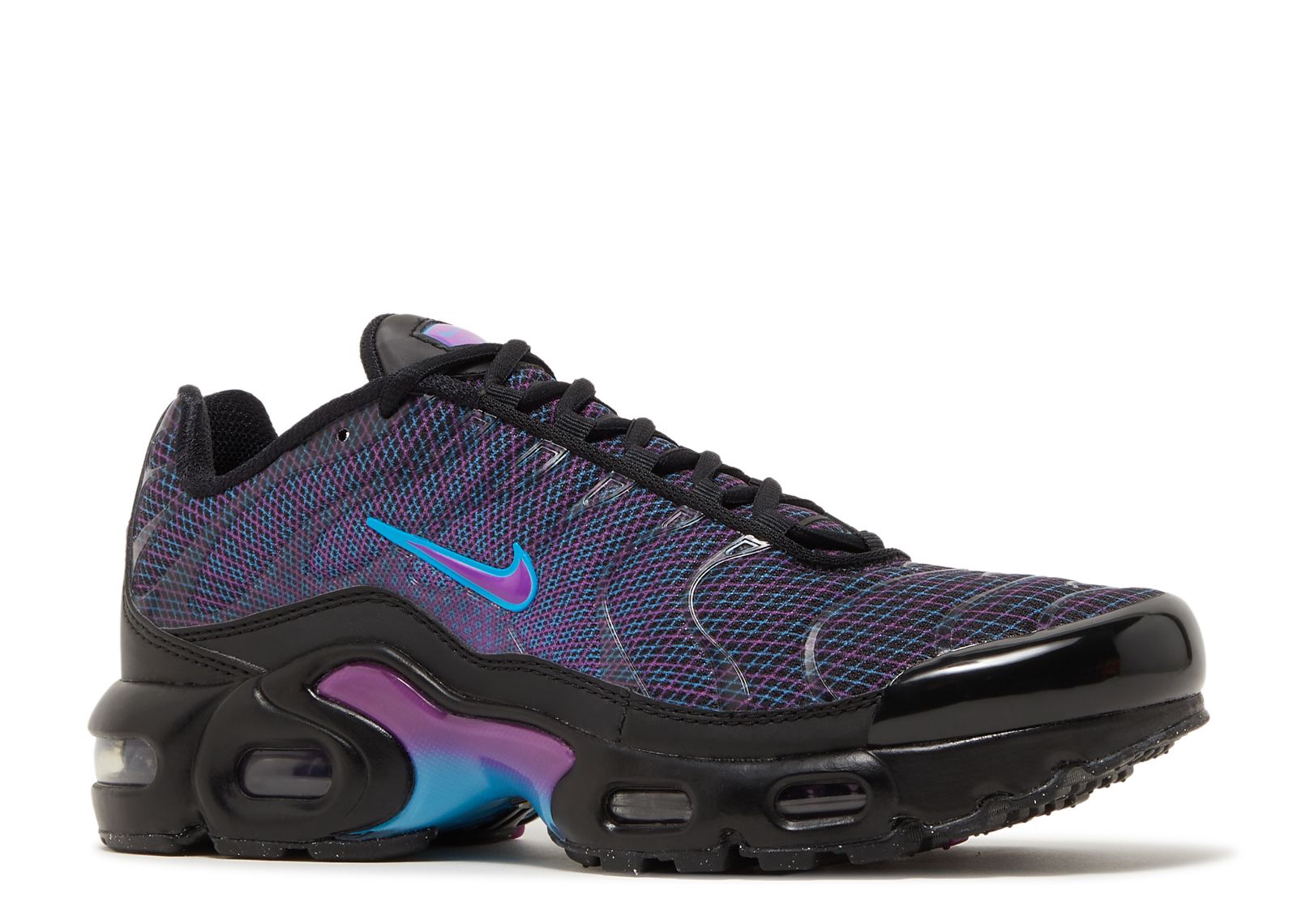 Air max plus black purple blue sale