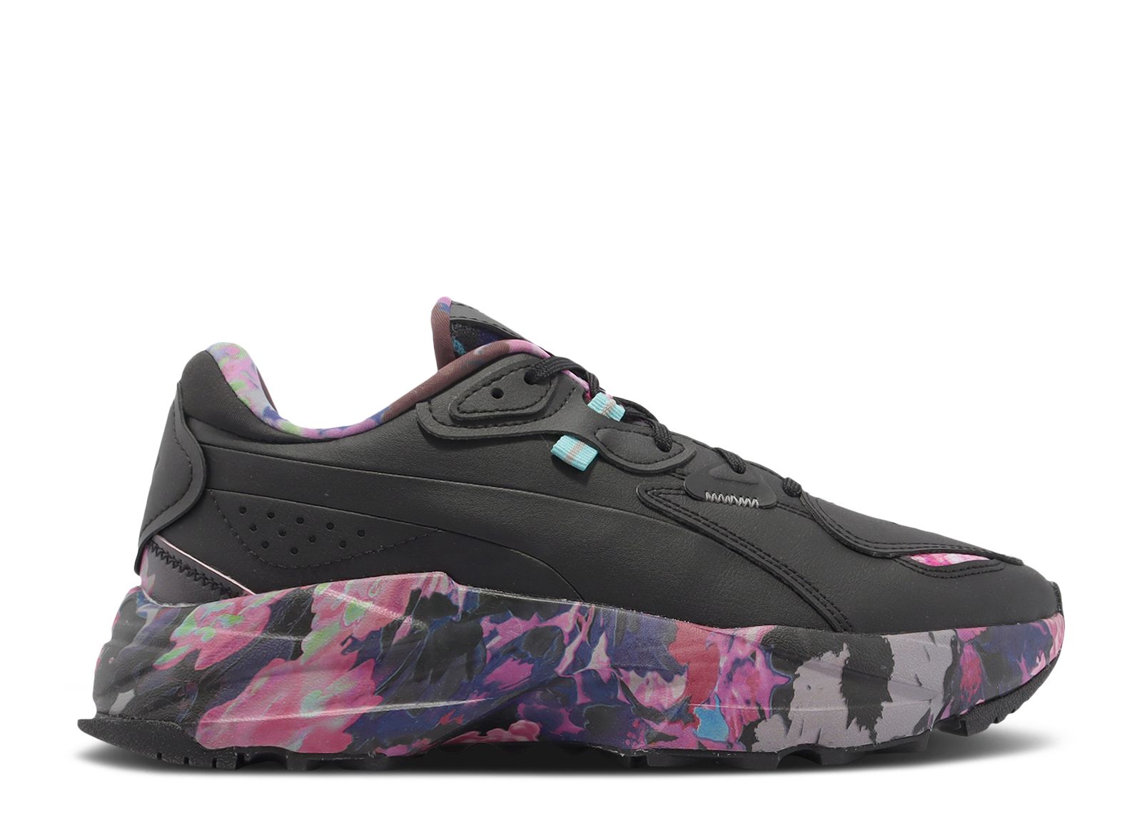 Wmns Orkid 'Floral - Black Elektro Aqua'