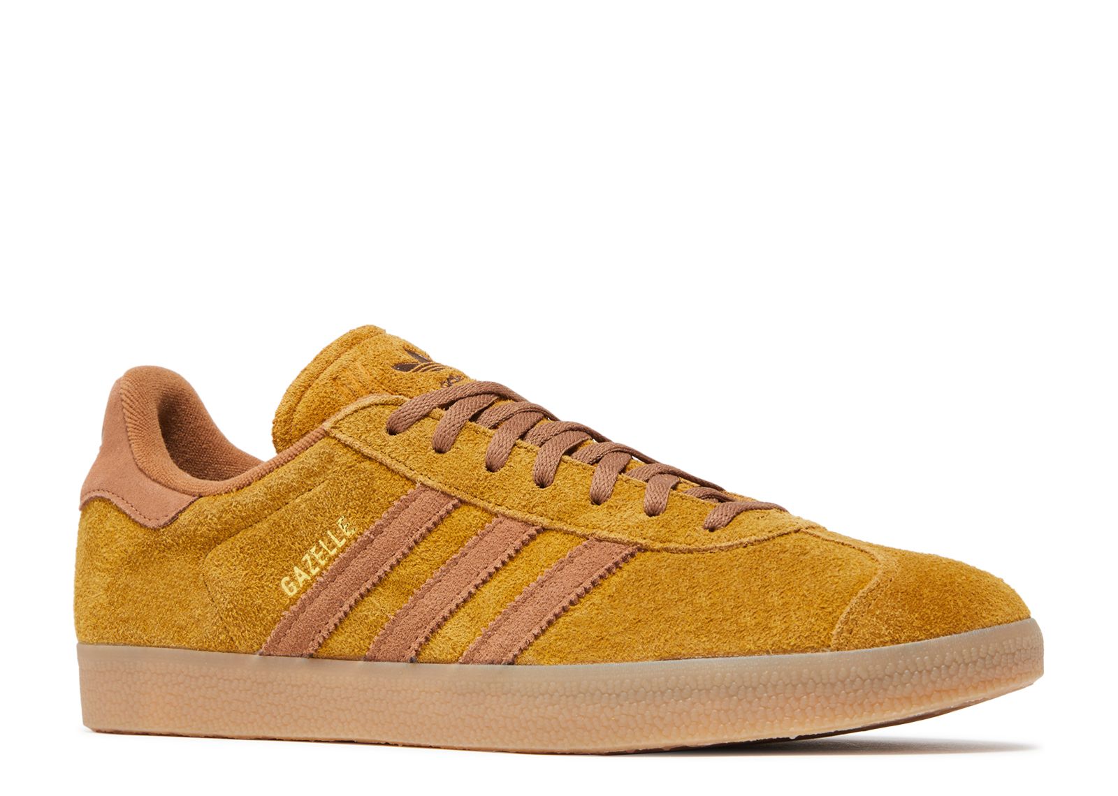 adidas gazelle silver green womens Adidas Men's Gazelle Earth Strata / Brown / Gum Low Top Sneakers