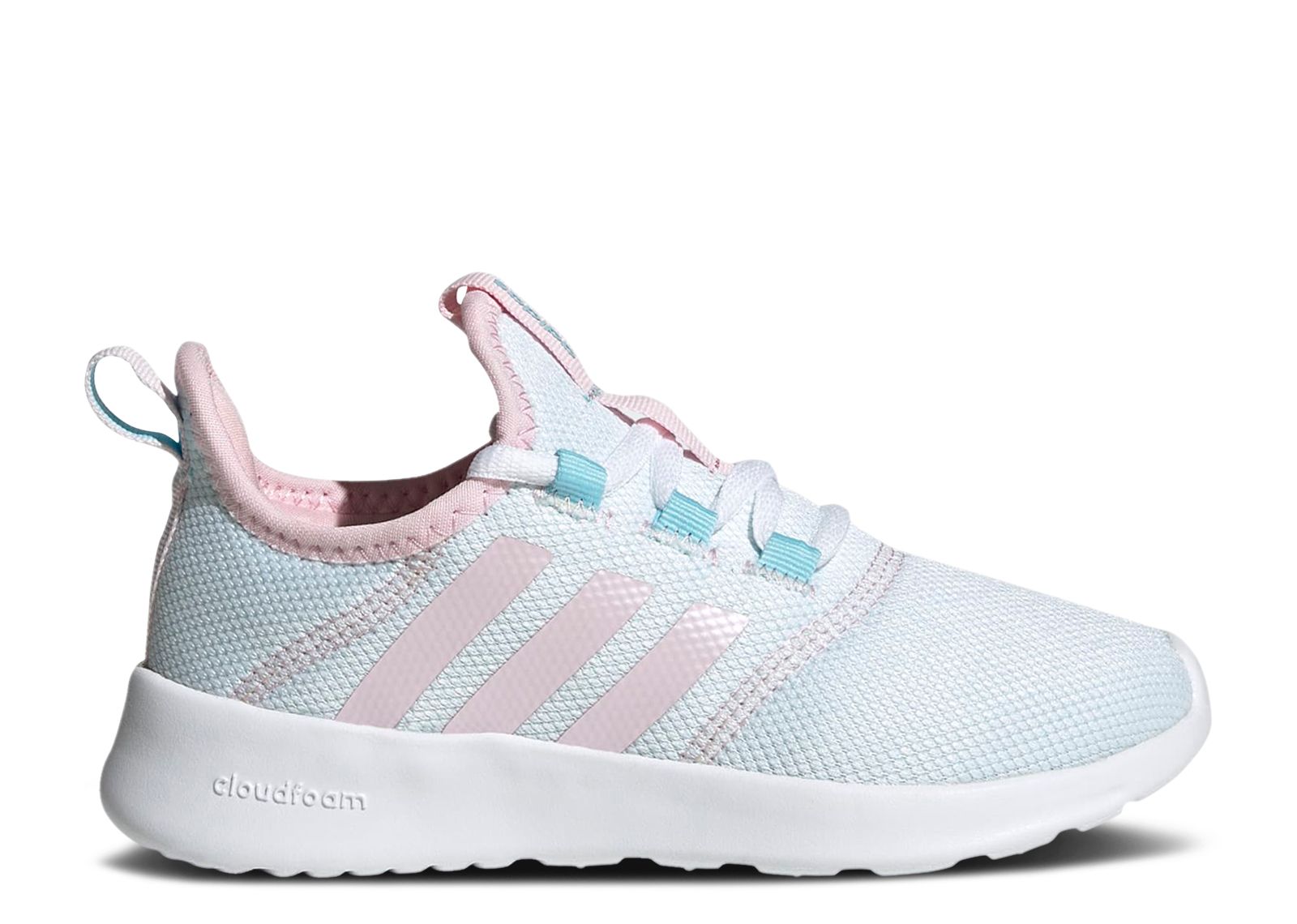 Adidas cloudfoam blue and pink fashion